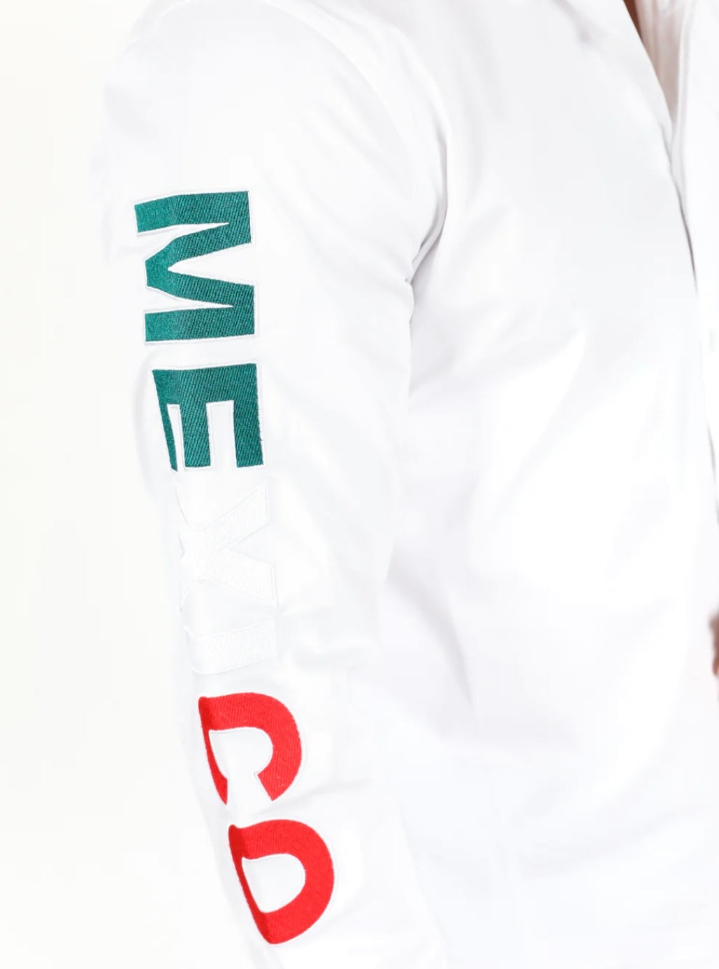 Mexico White Dress Shirt
