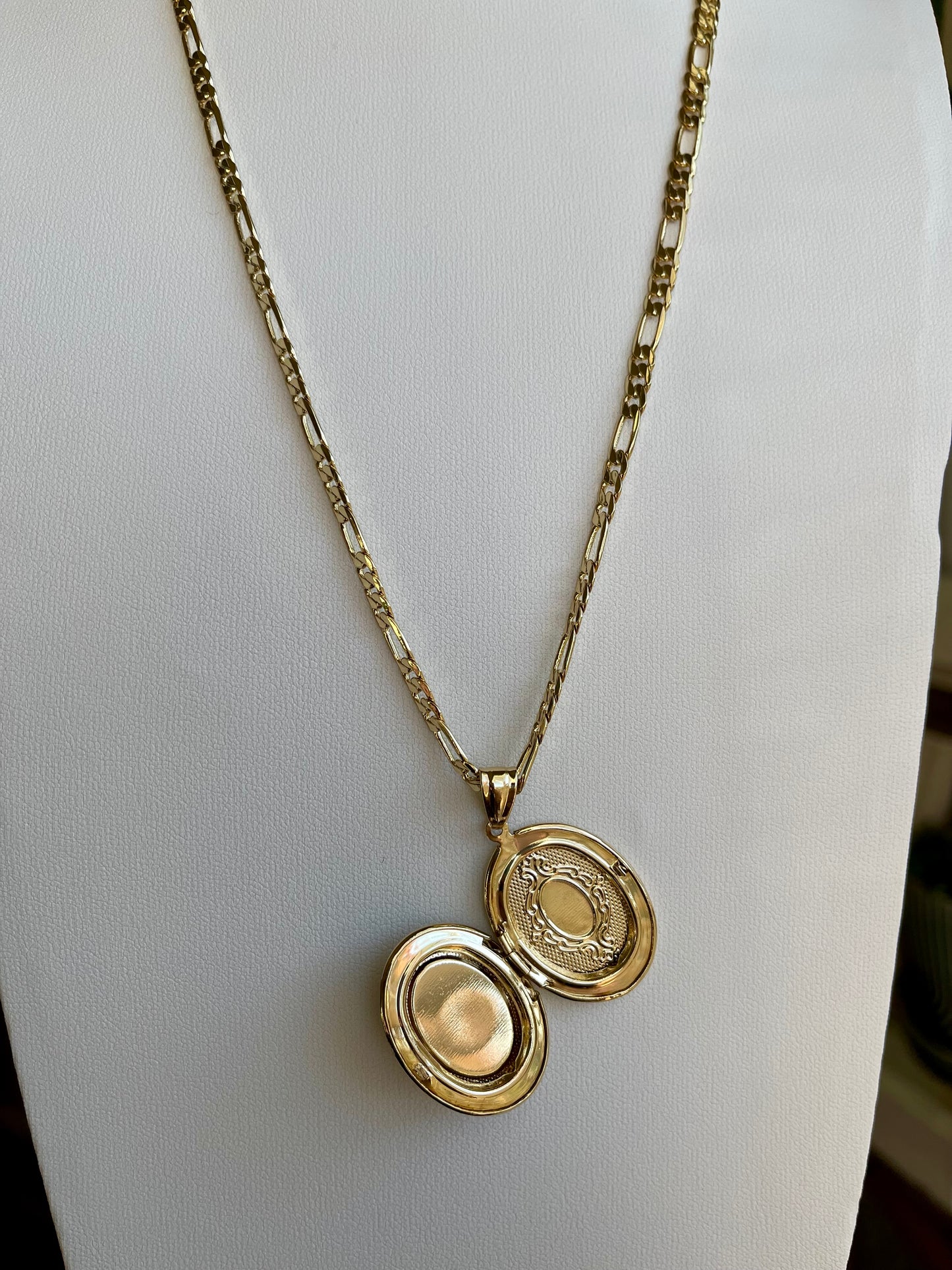 Religious Locket Necklace