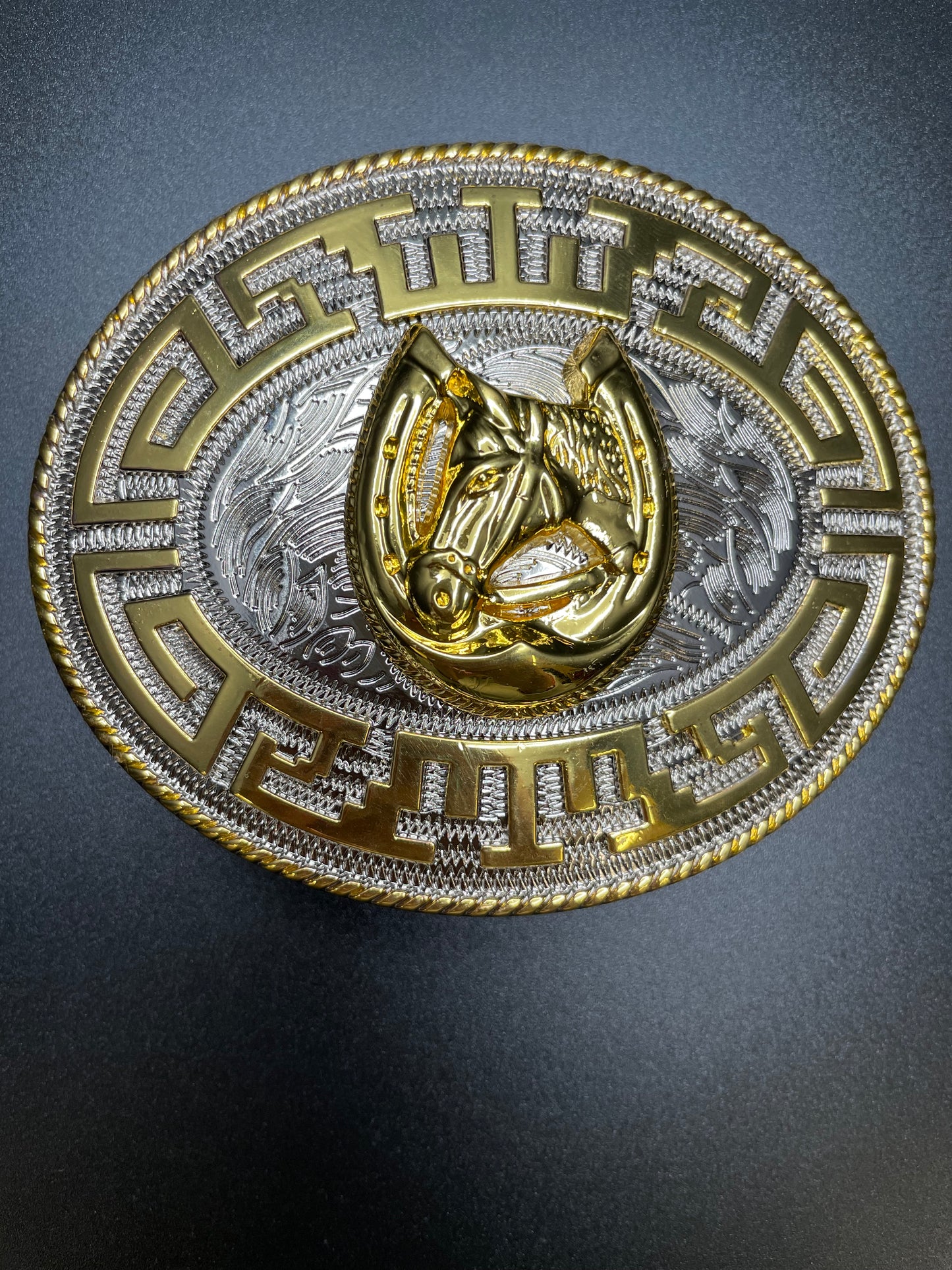 Golden Horse Buckle