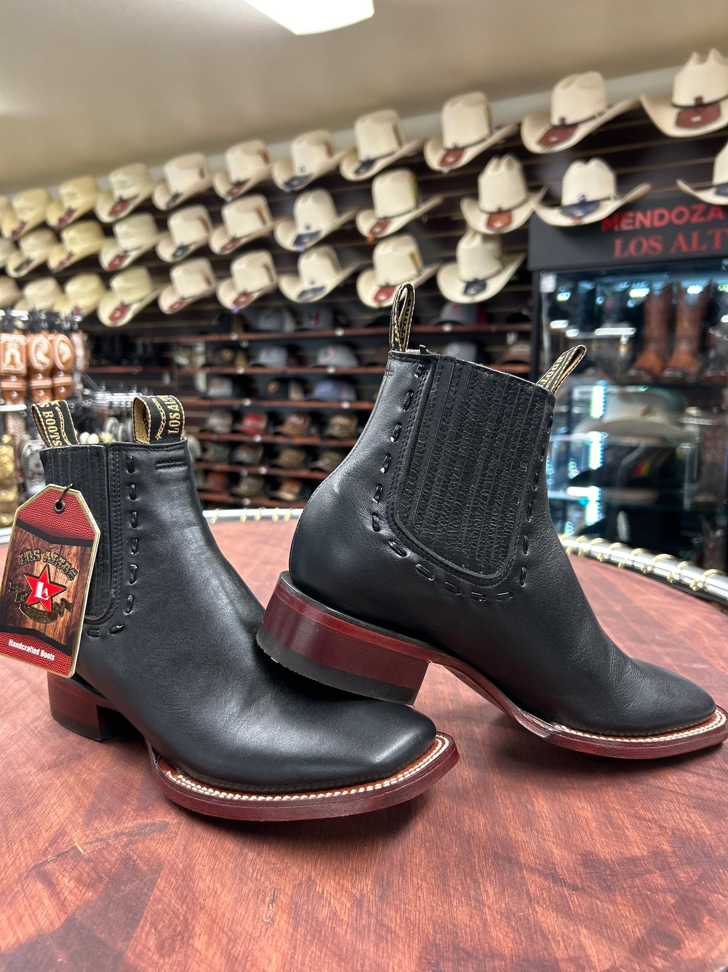 Los Altos Women’s Belmont Black Ankle Boots