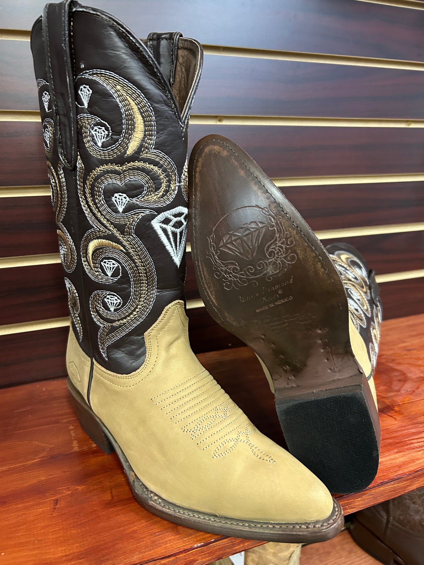 White Diamonds Boots