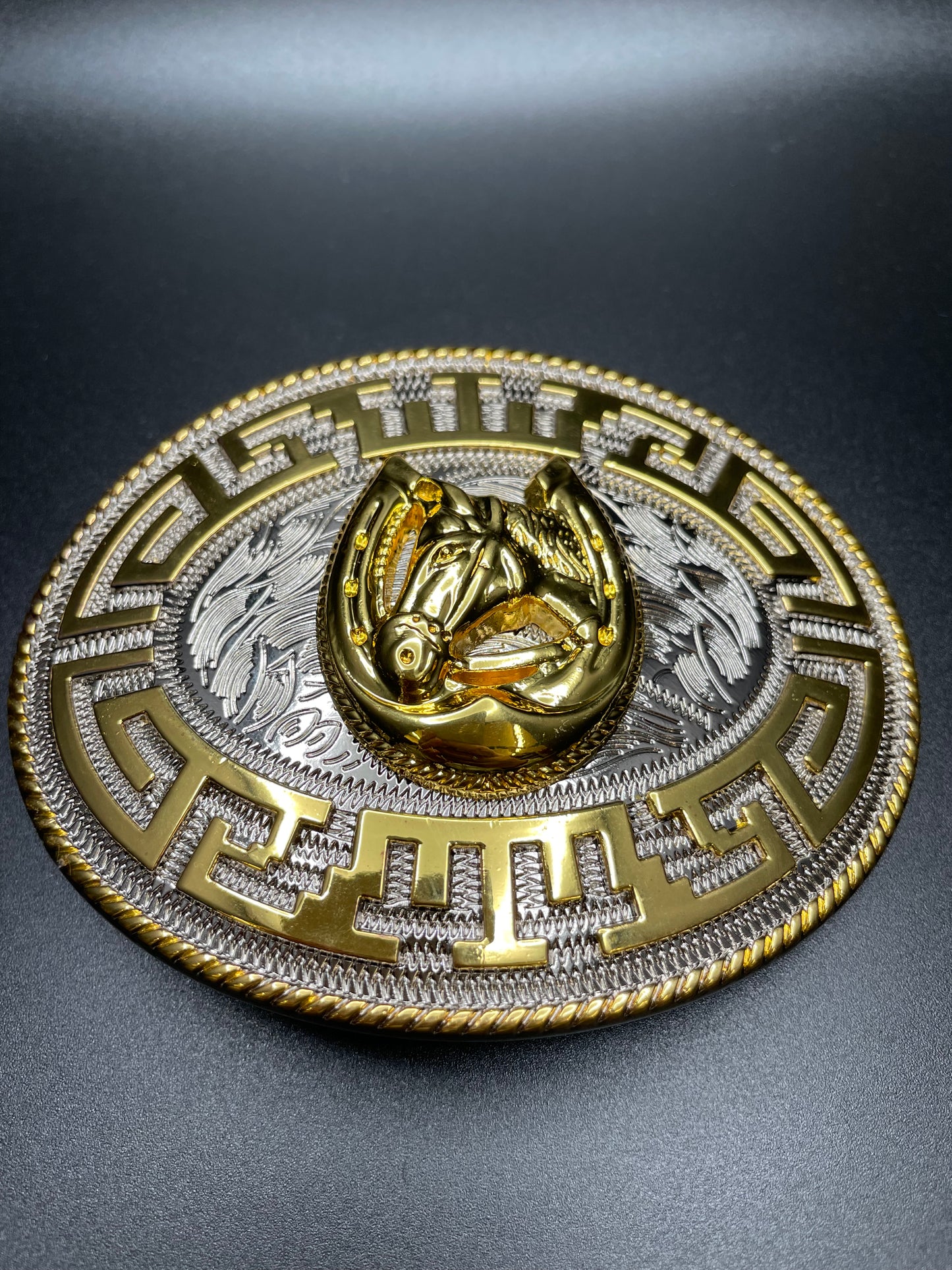Golden Horse Buckle