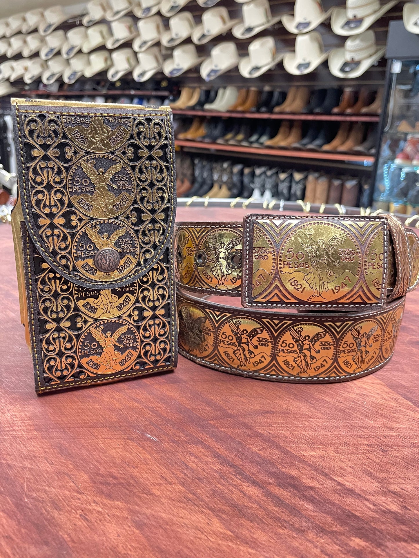 El Centenario Cinto Color Oro