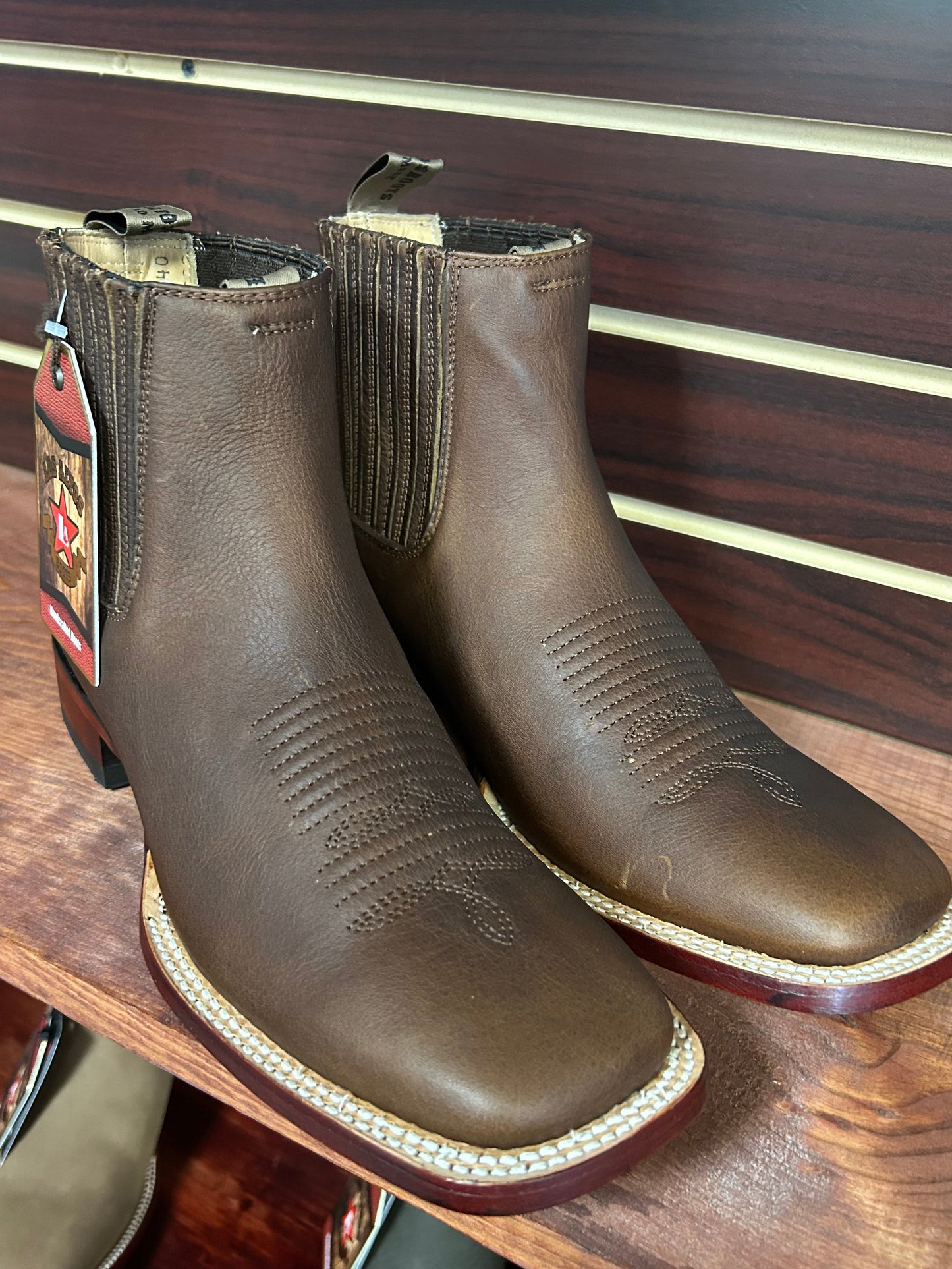 Botine Walnut Deer Skin Los Altos Boots