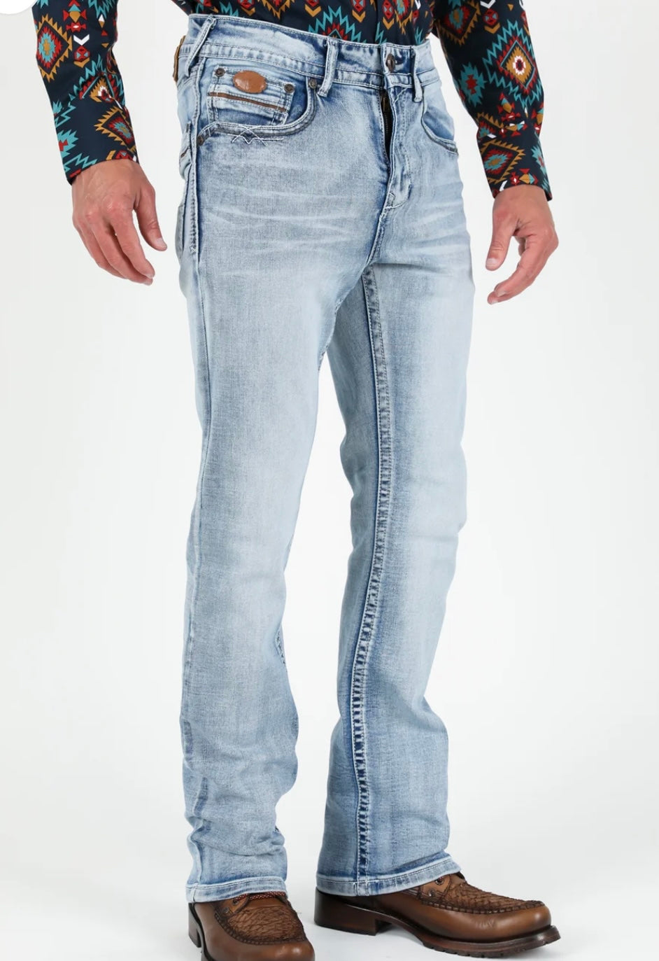 Platini Light Blue Bootcut Jeans