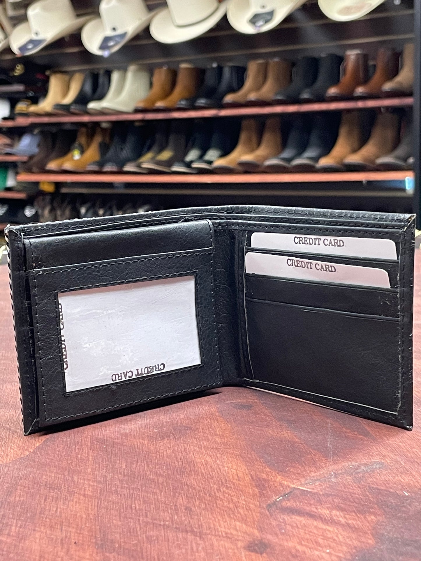 Colima Embroidered Wallet