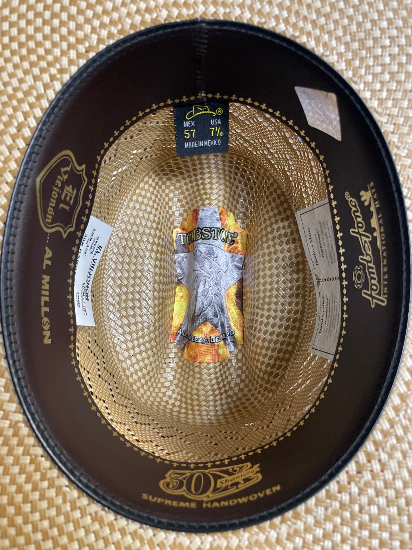 Sombrero Tombstone 10X Roper El Viejon Al Millón