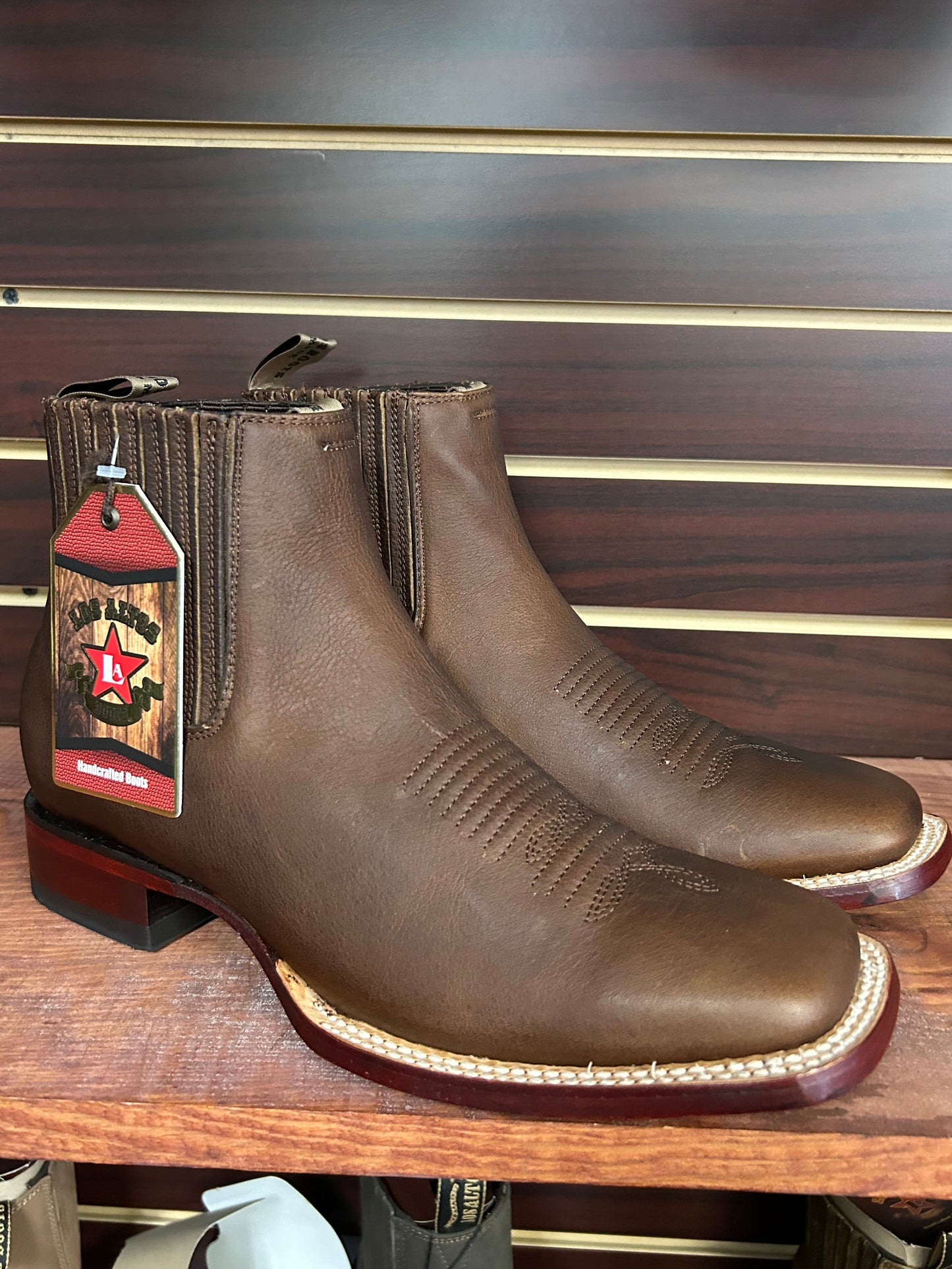 Botine Walnut Deer Skin Los Altos Boots
