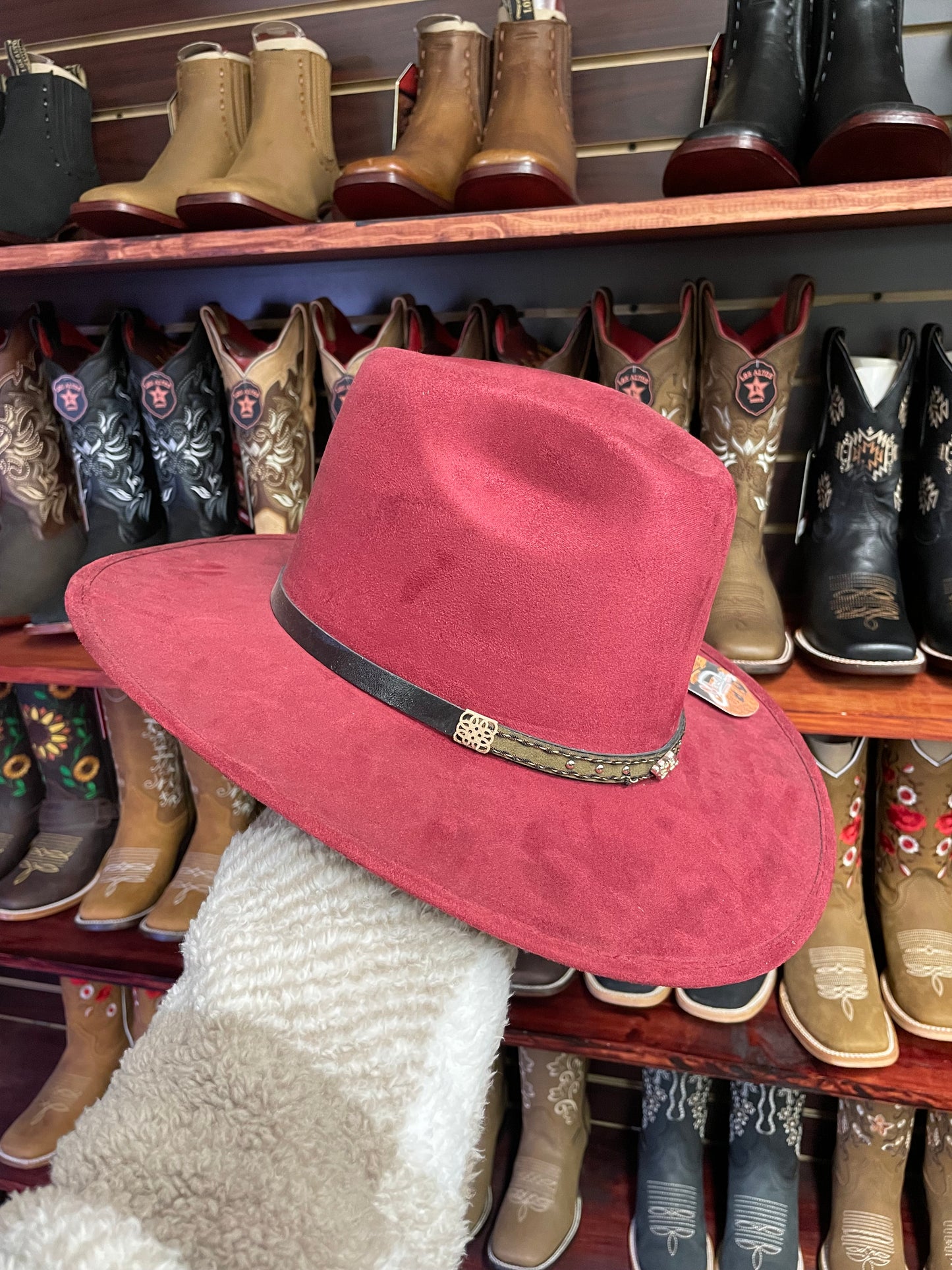 Moksman Burgundy Women’s Hat