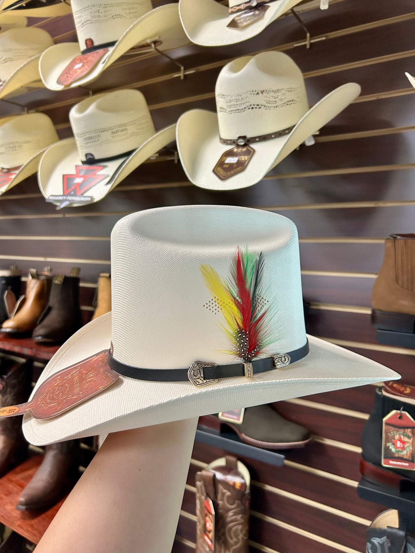 Sombrero Tombstone 1000X Copa Alta Estilo El Viejon