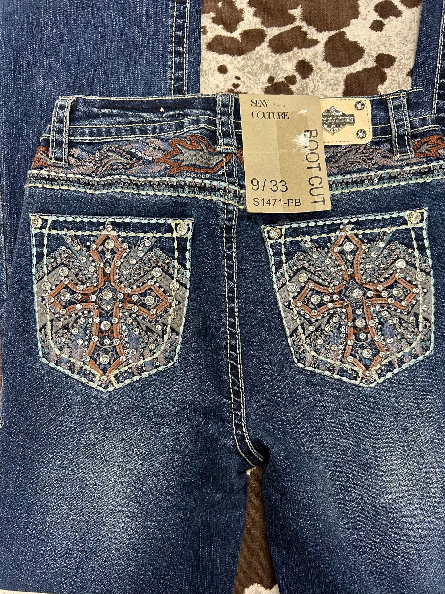 Bling Cross Women’s Bootcut Jean