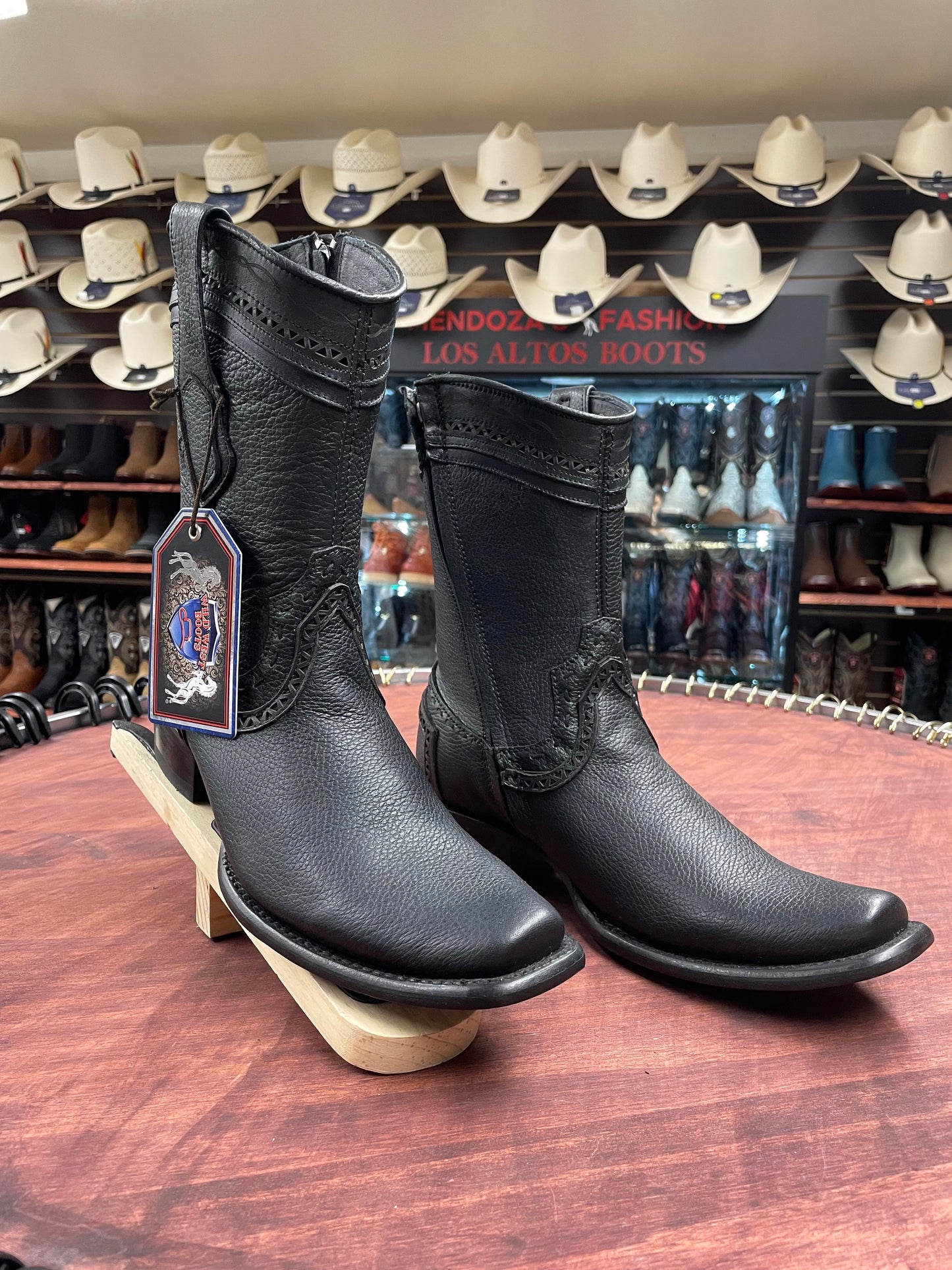Wild West Dubai Black Boot