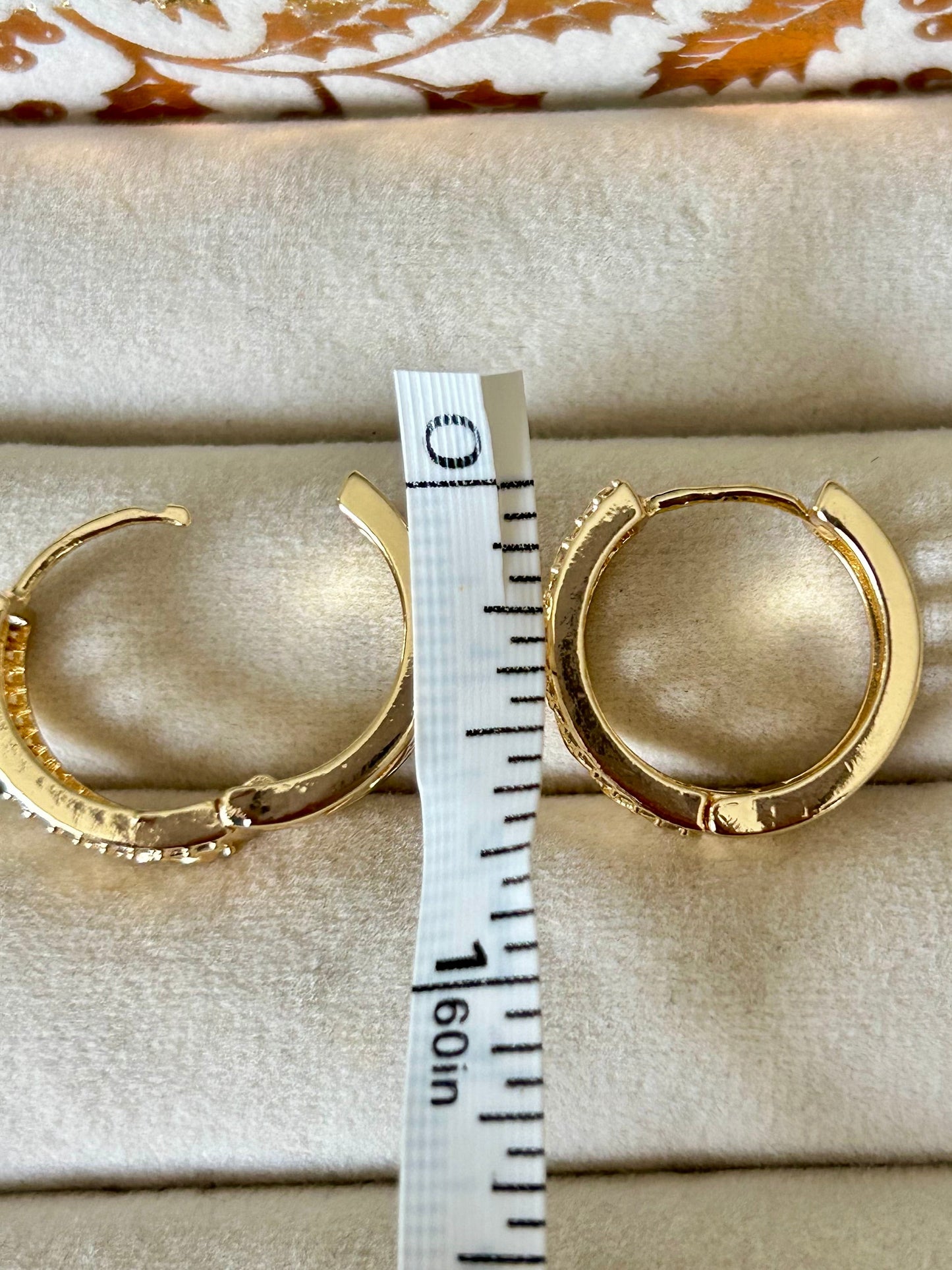 Infinity Link Hoop Earrings