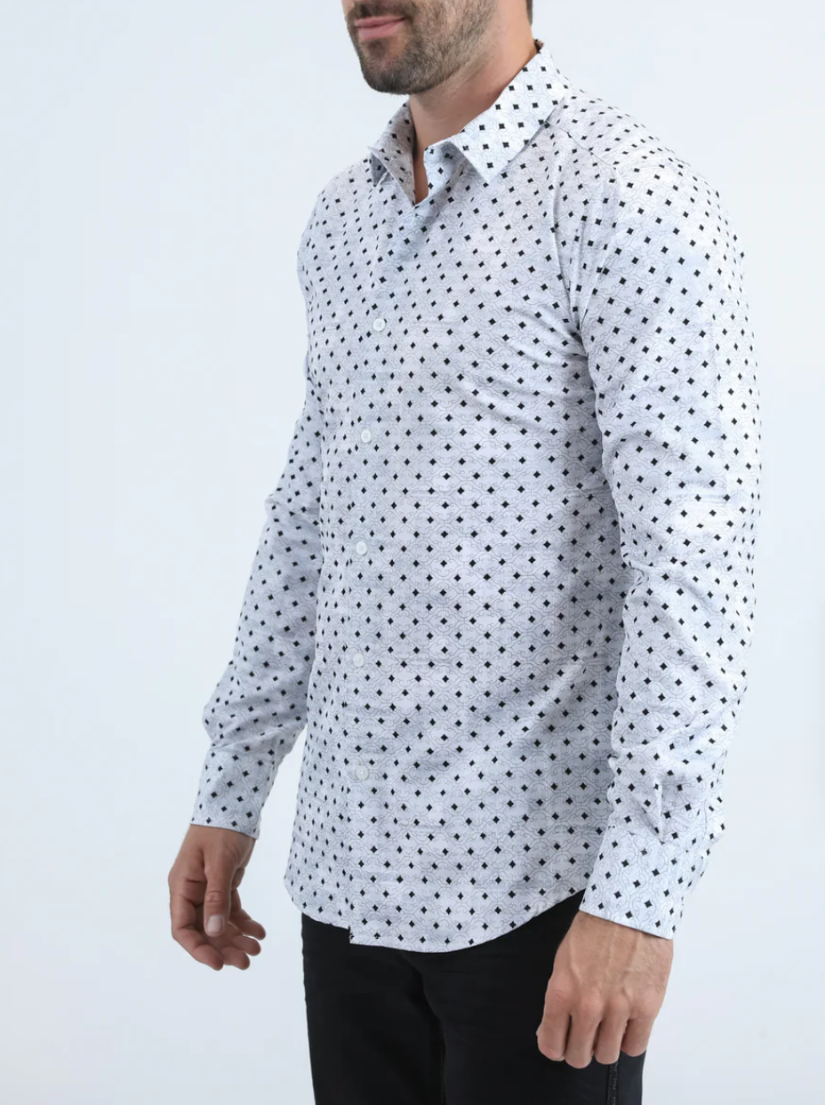 White Long Sleeve Dress Shirt