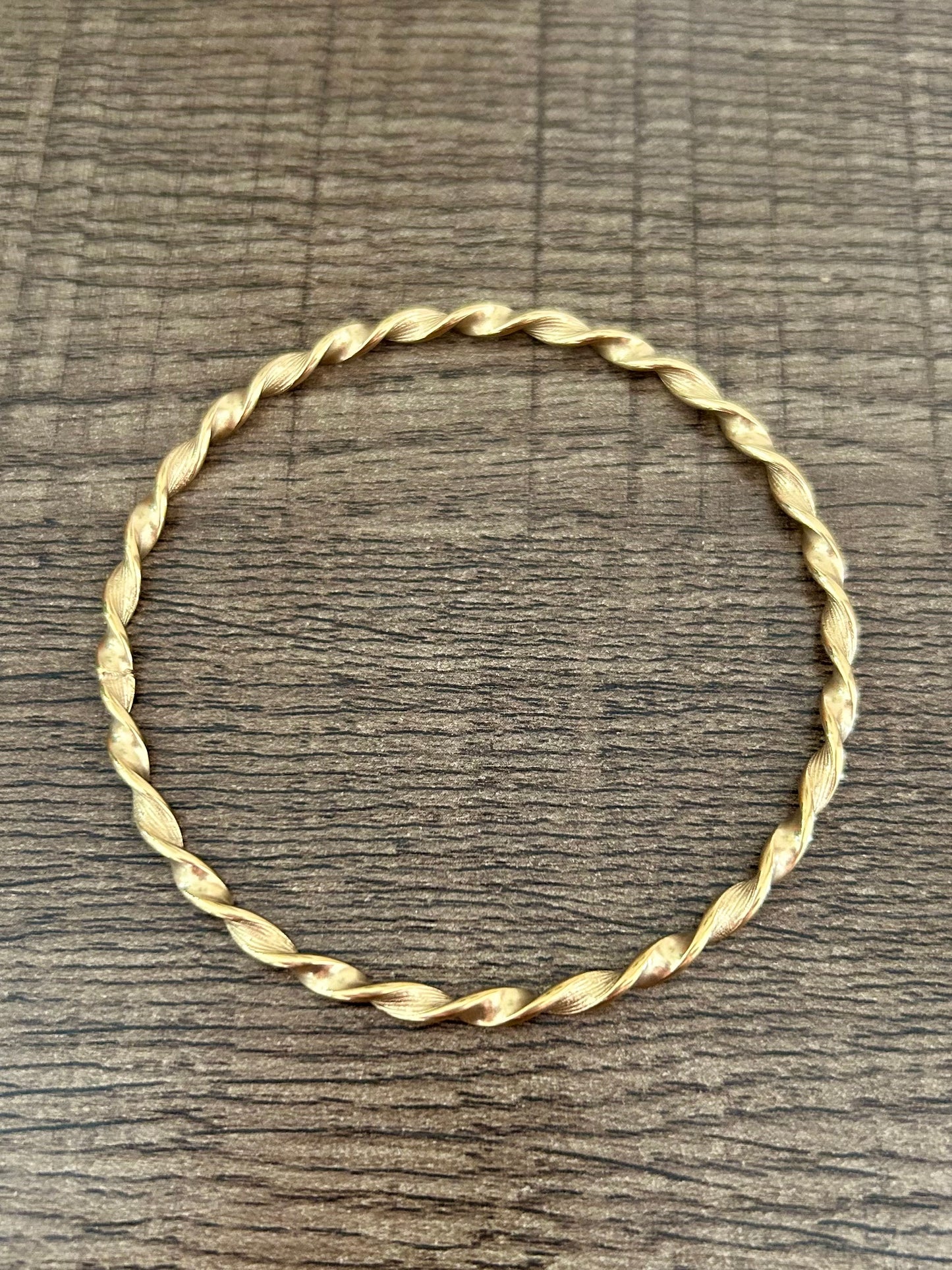 Twisted Bangle Bracelet