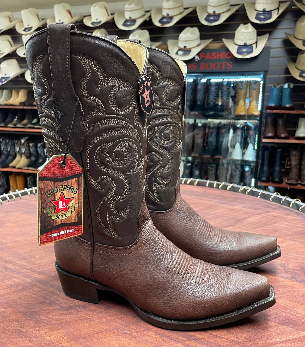 Snip-Toe Men’s Boots (Phomex, Black & Brown)