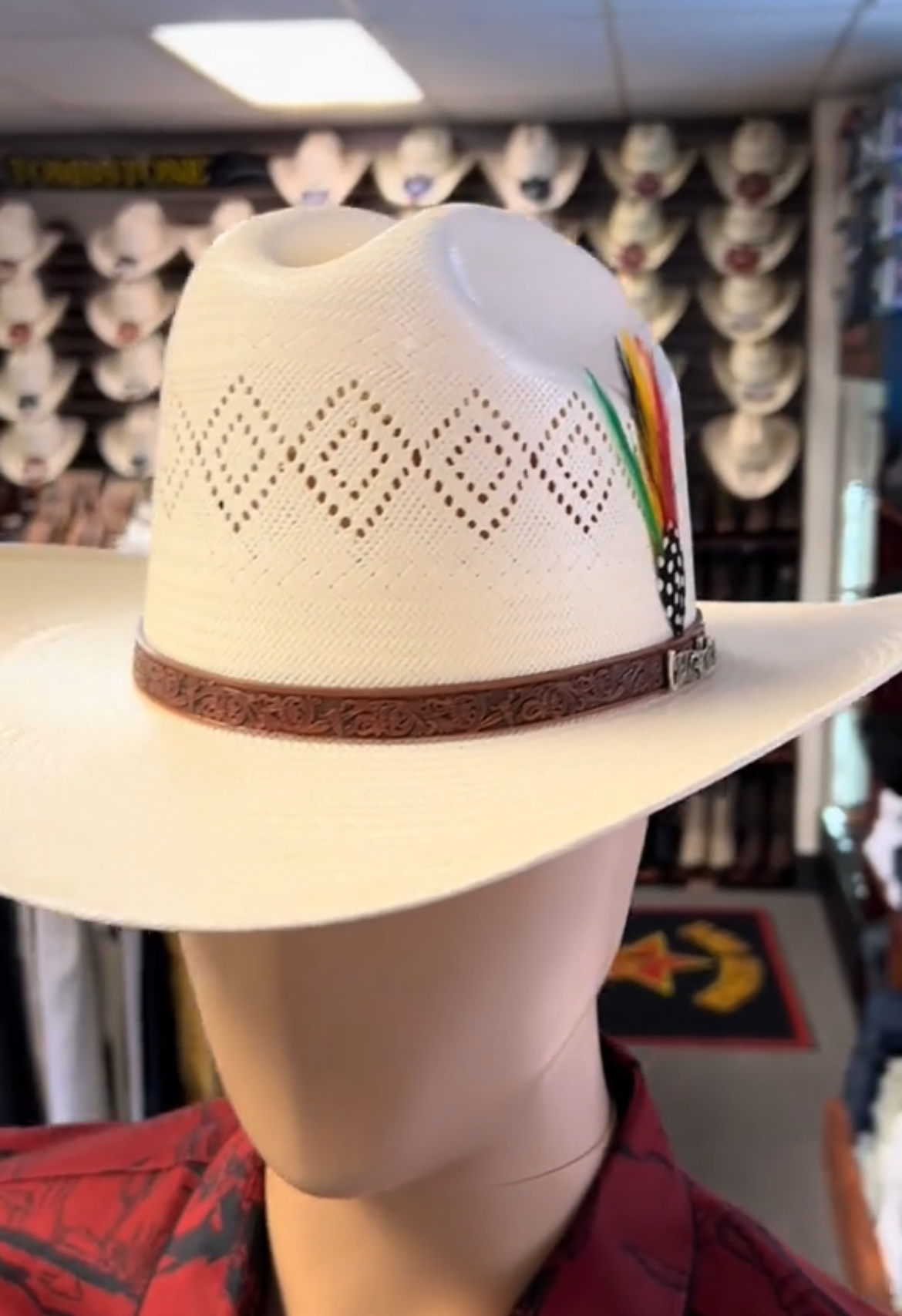 Sombrero Cuernos Chuecos 100X Johnson Diamond