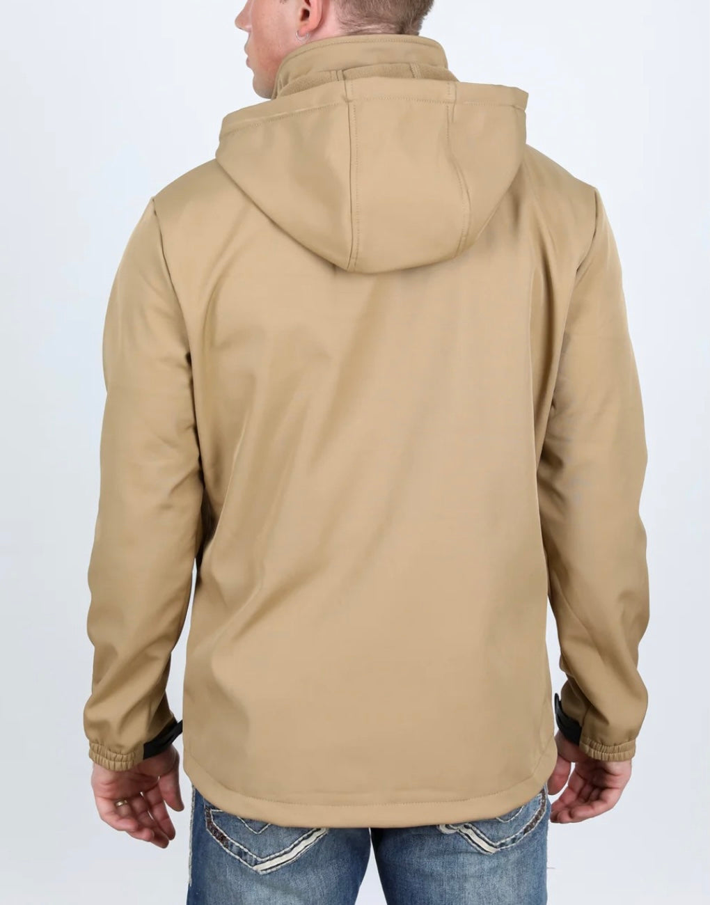 Khaki Soft-shell Jacket