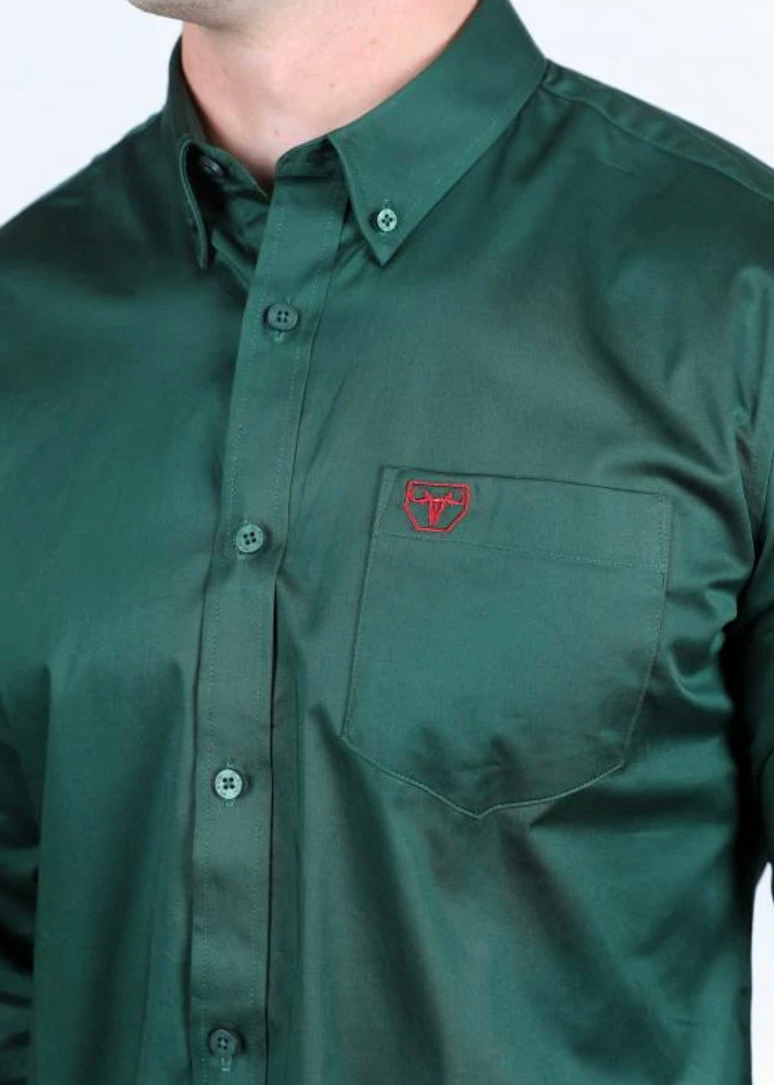 Mexico Green Dress Shirt