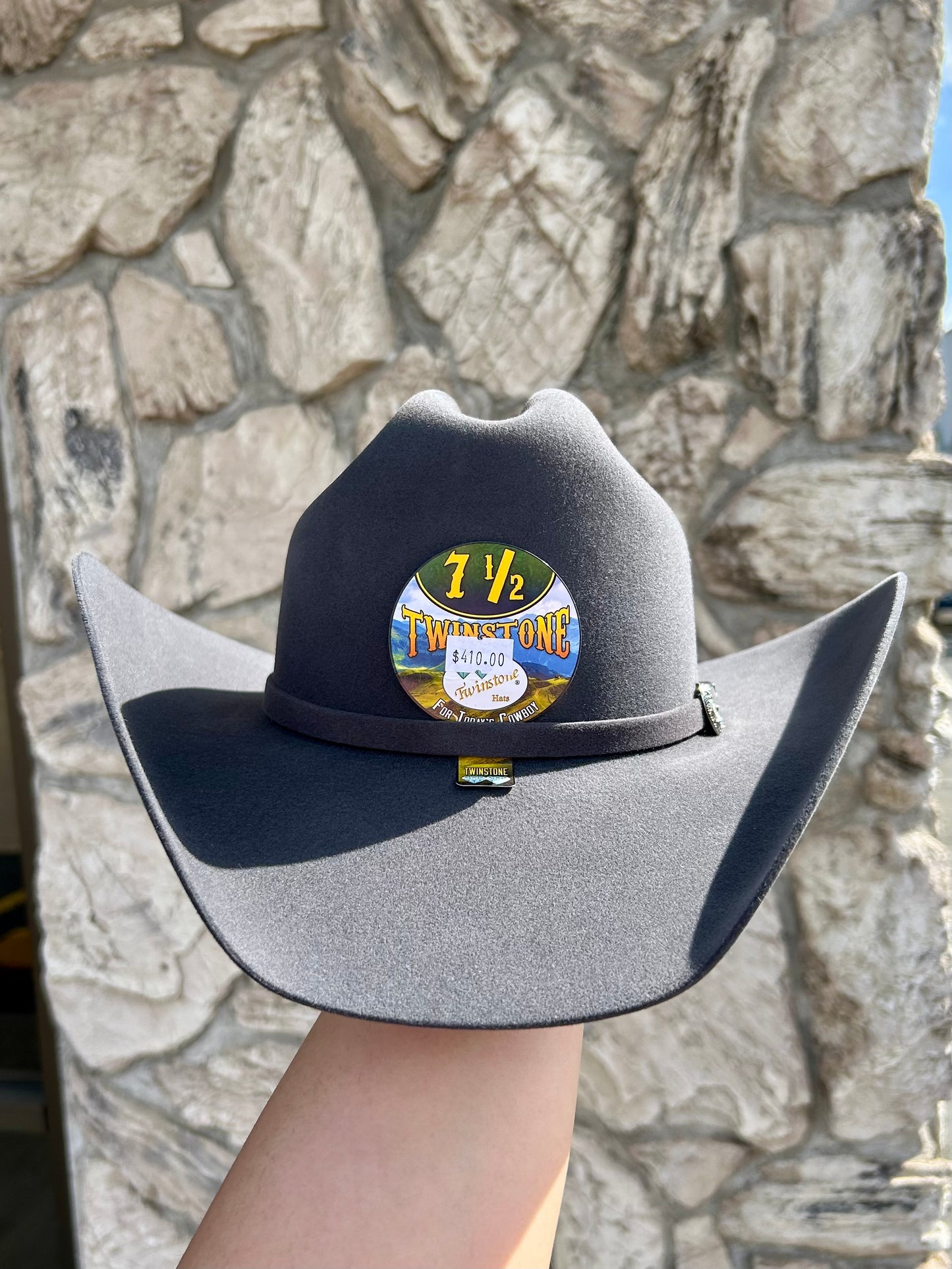 Texana Twinstone 6X Cattleman Texas (Charcol)