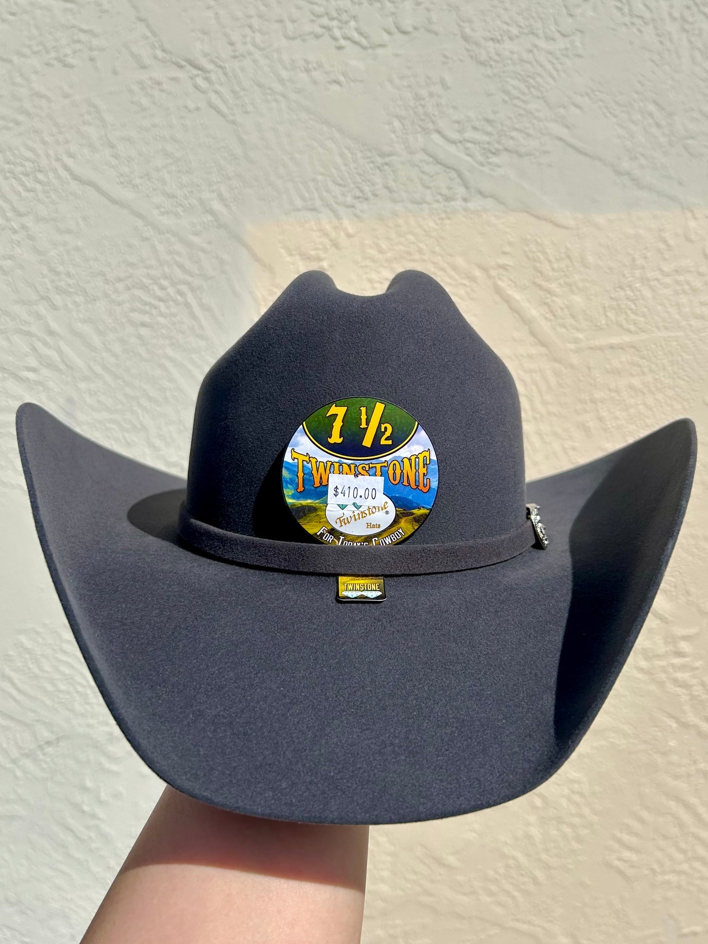 Texana Twinstone 6X Cattleman Texas (Charcol)