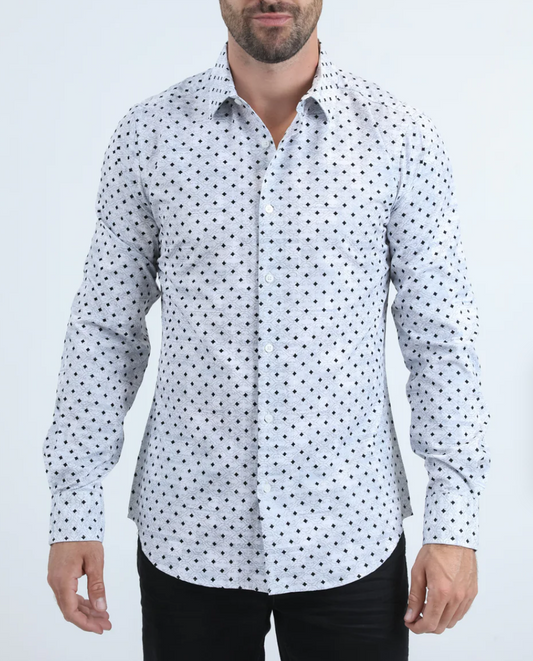 White Long Sleeve Dress Shirt