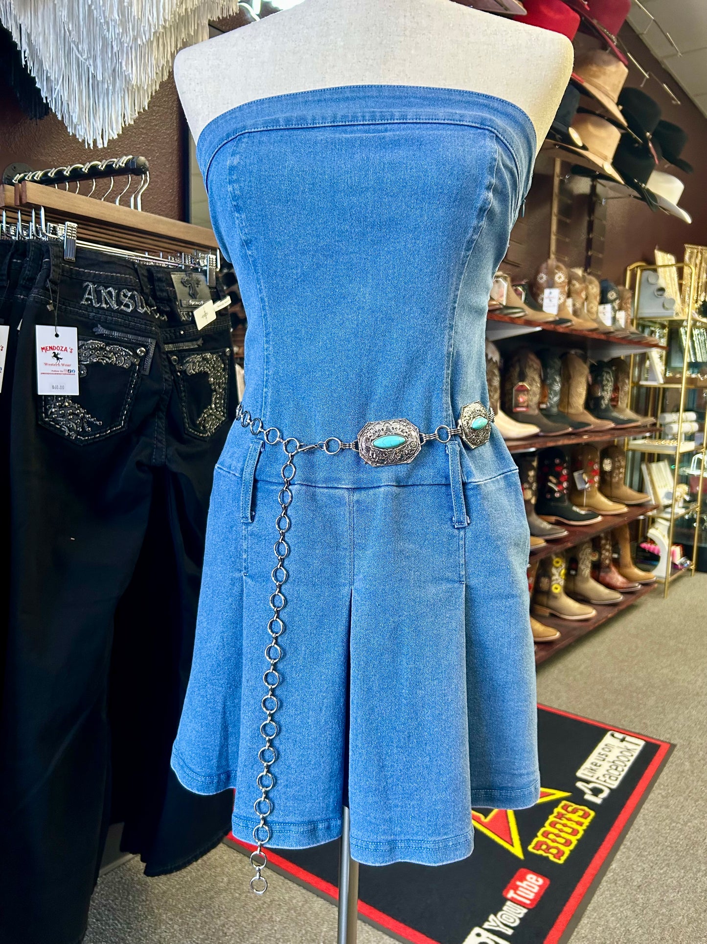 Mila Concho Belt