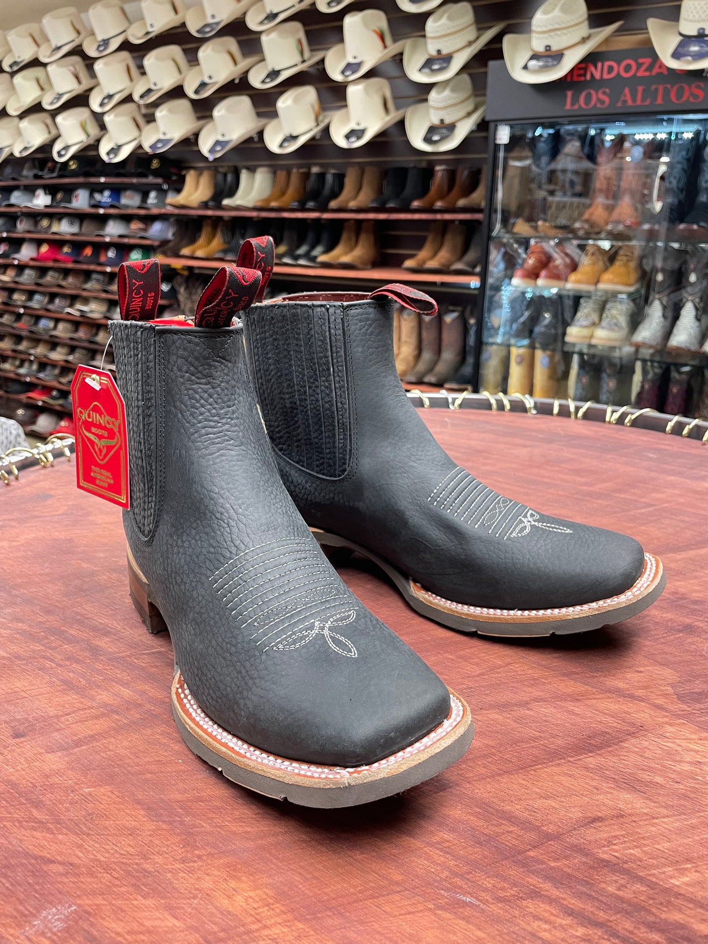 Quincy Rhino Black Boot