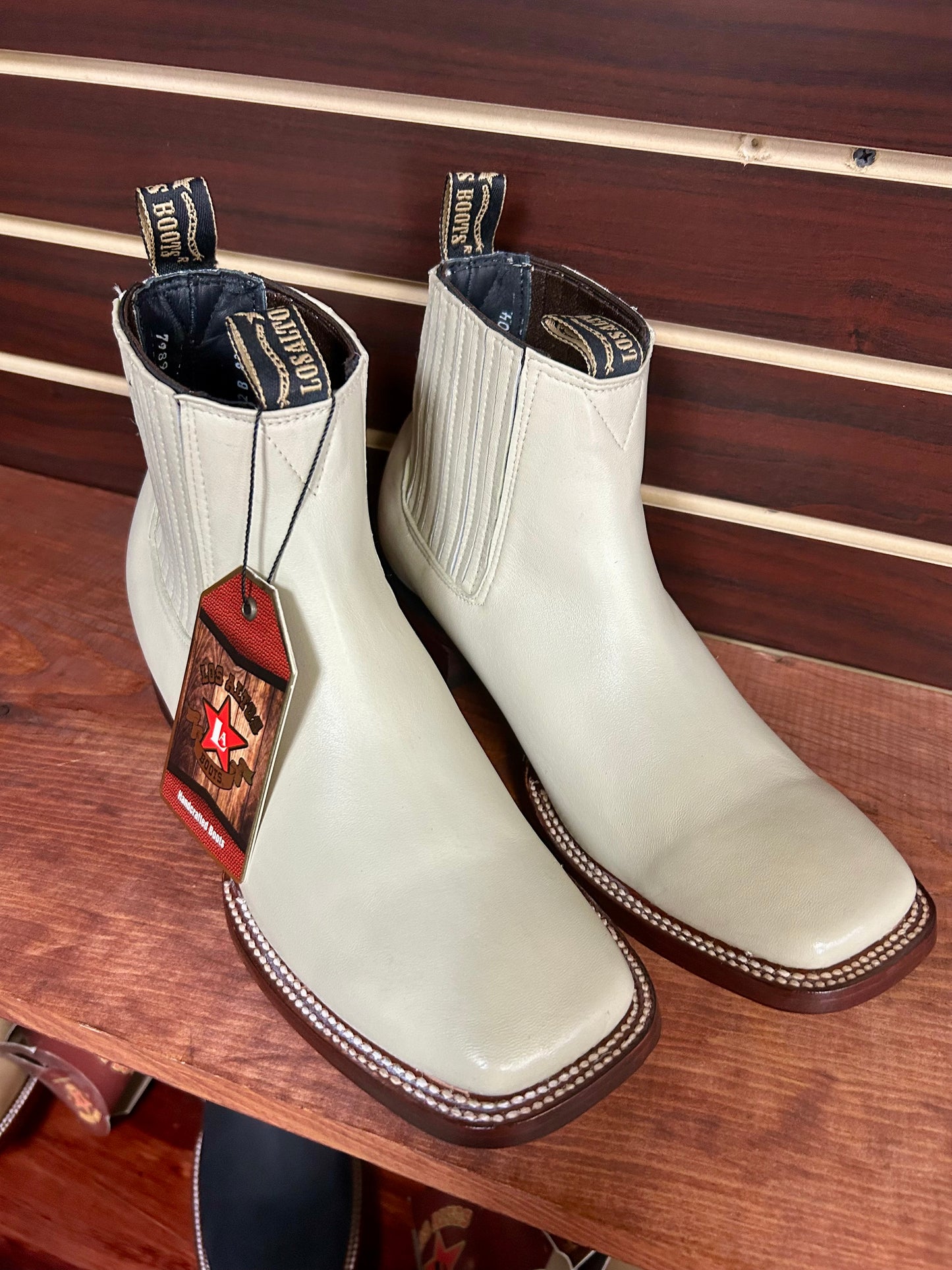 Botine Charro Winter White Los Altos Boots
