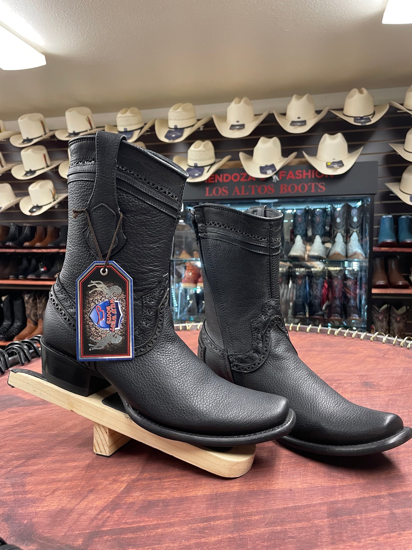 Wild West Dubai Black Boot