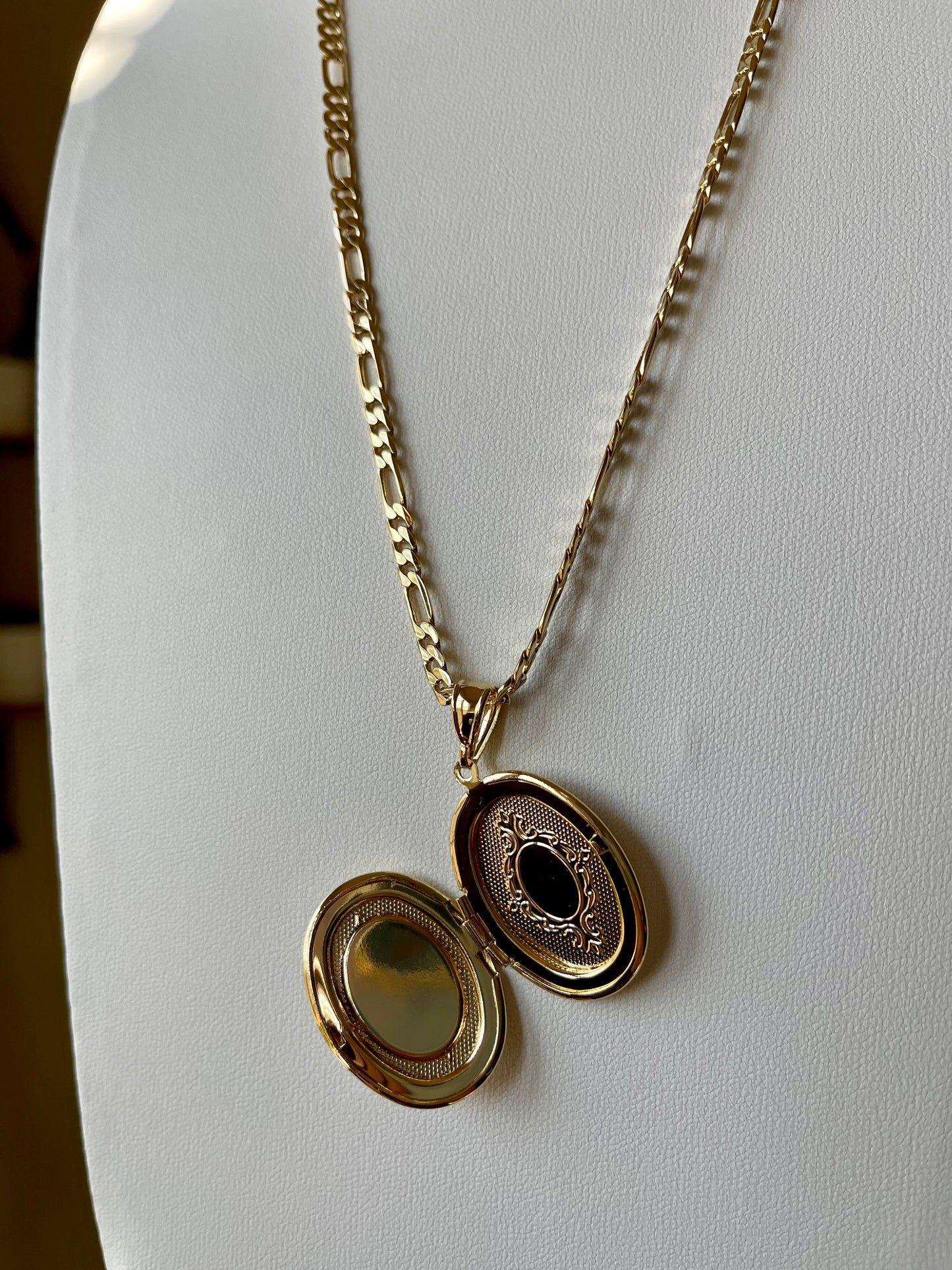 Religious Locket Necklace