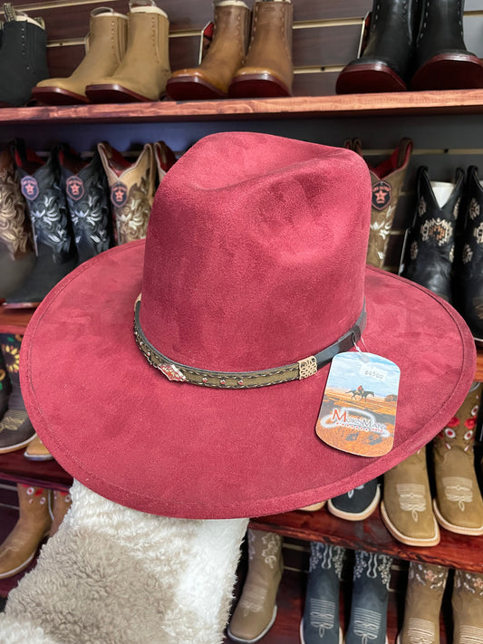 Moksman Burgundy Women’s Hat