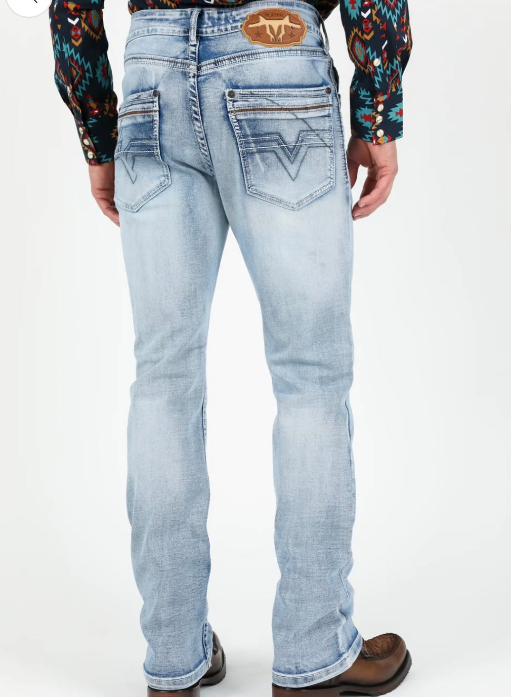 Platini Light Blue Bootcut Jeans