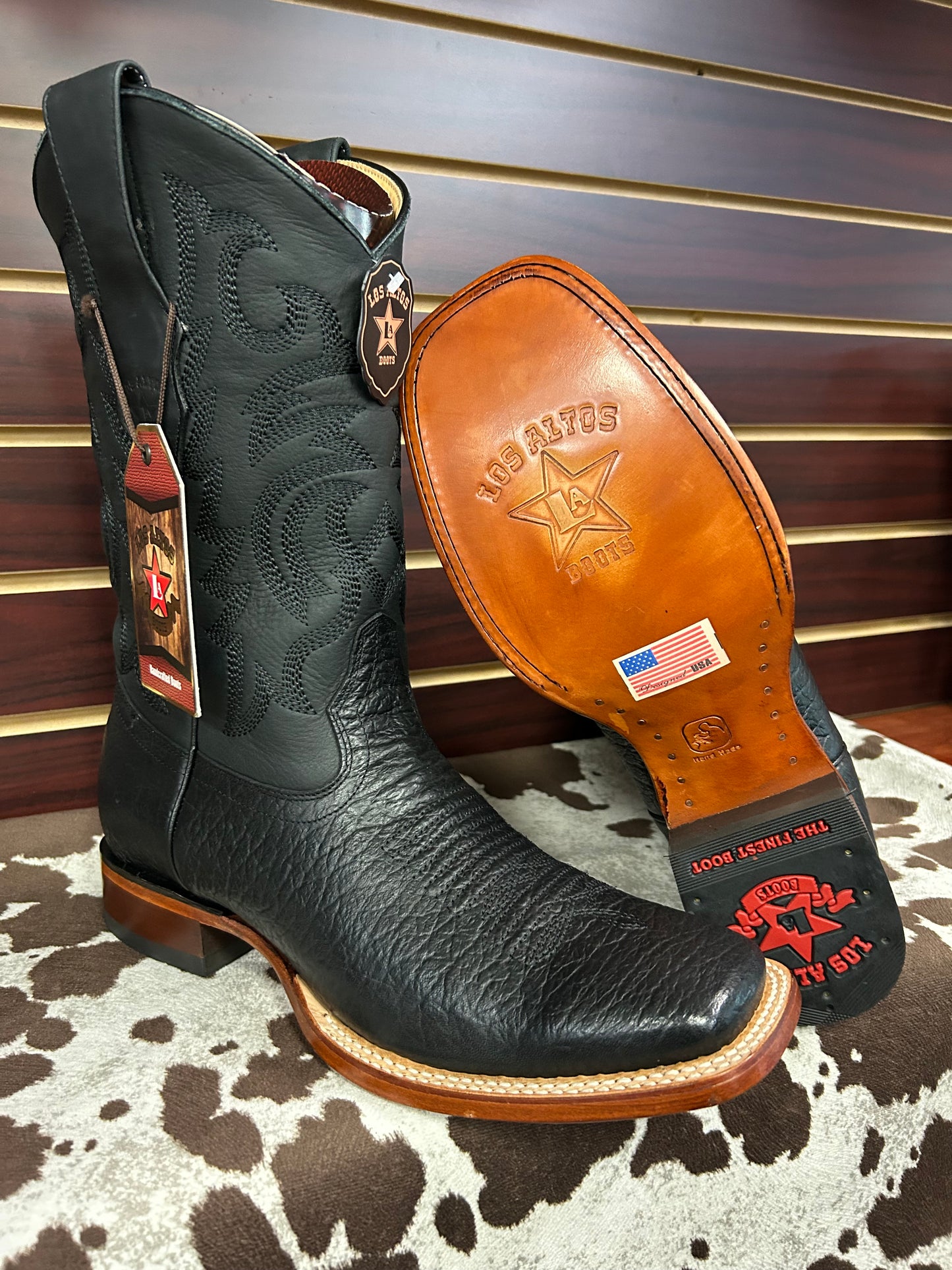 Los Altos Black Boot