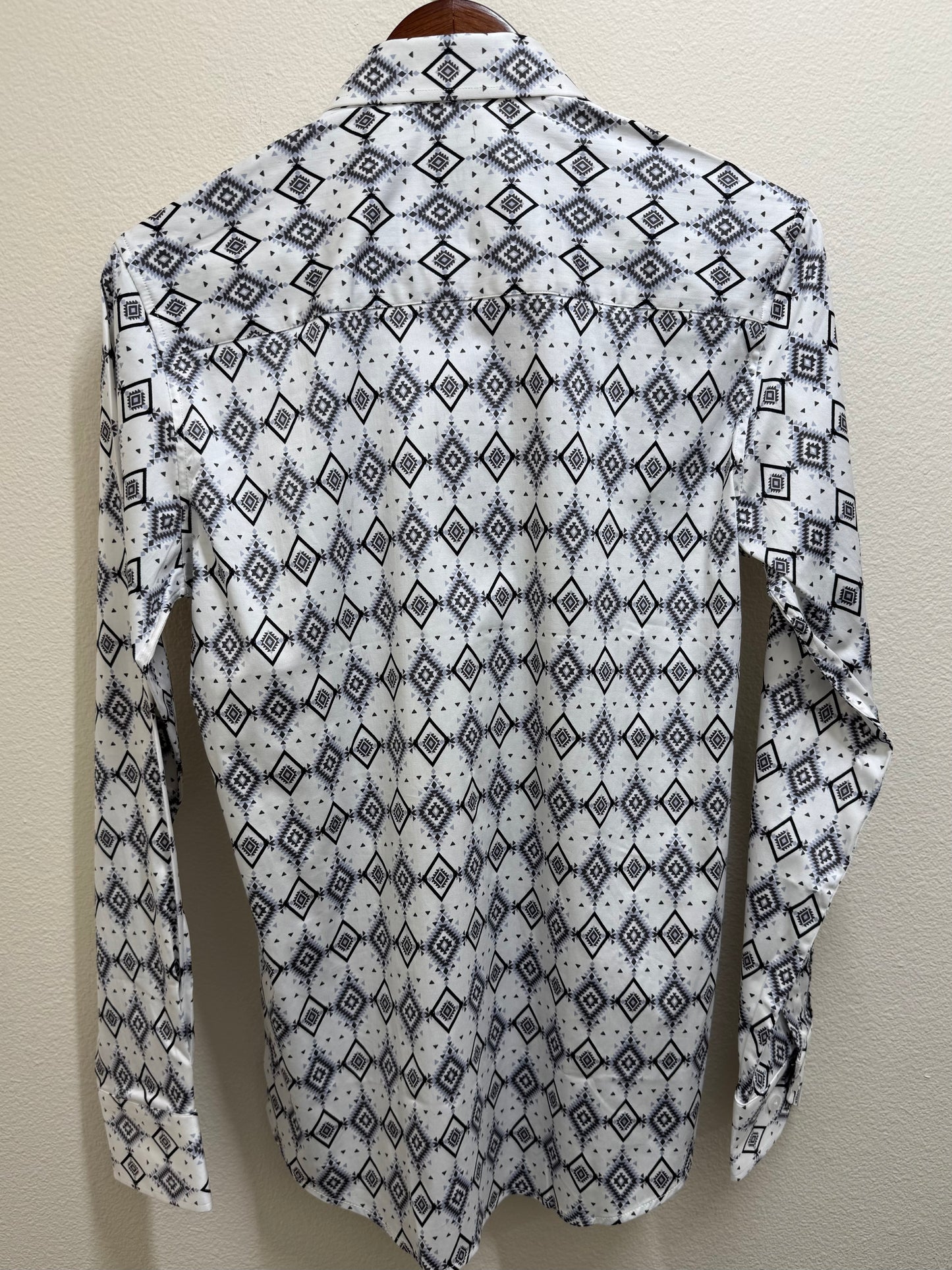White Design Men’s Long sleeve Shirt