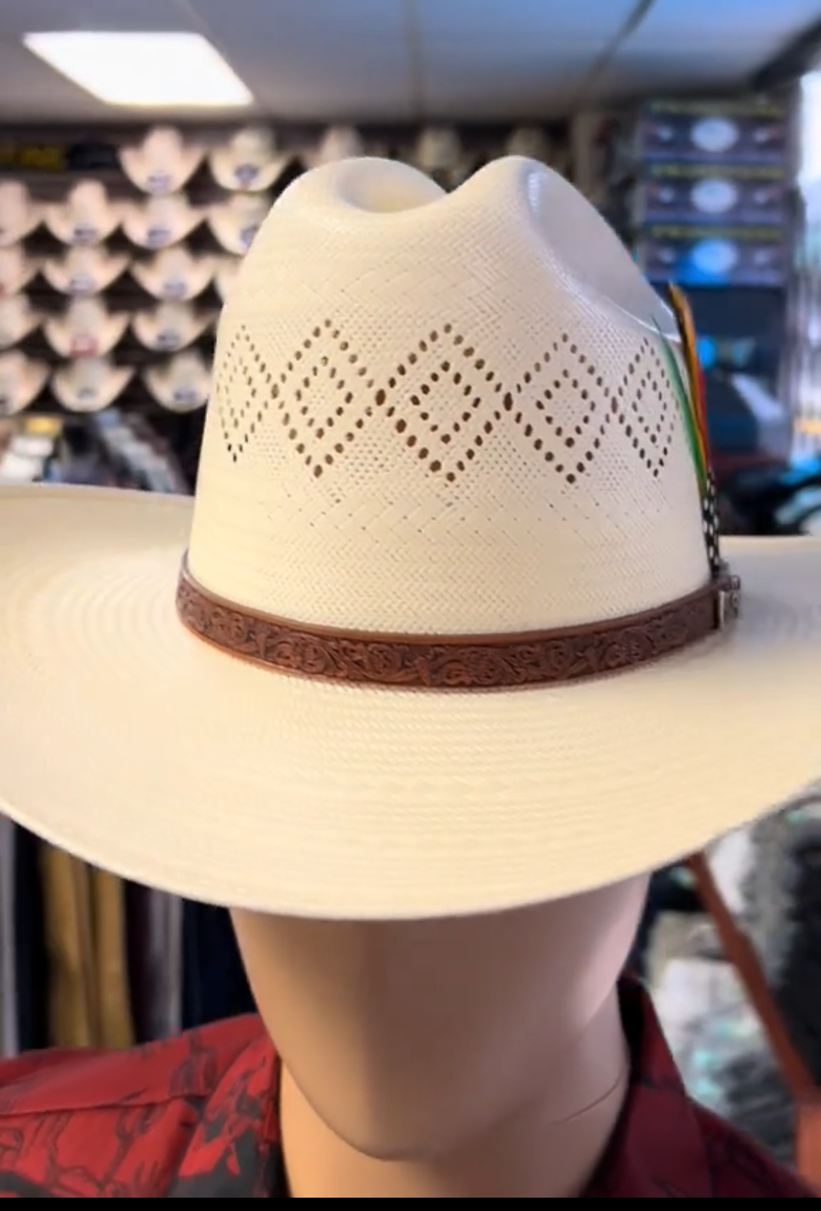 Sombrero Cuernos Chuecos 100X Johnson Diamond