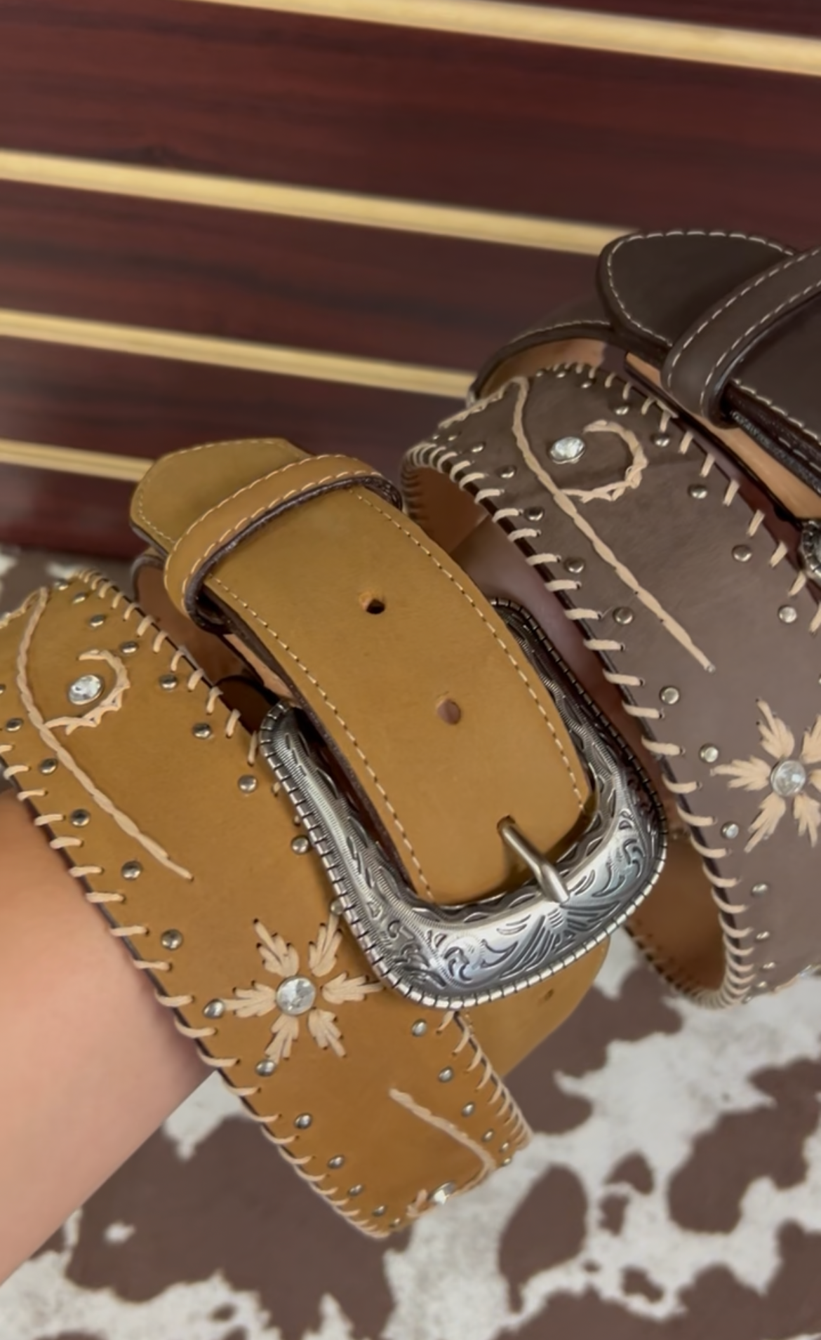 Lacey Women’s Belt (Honey)