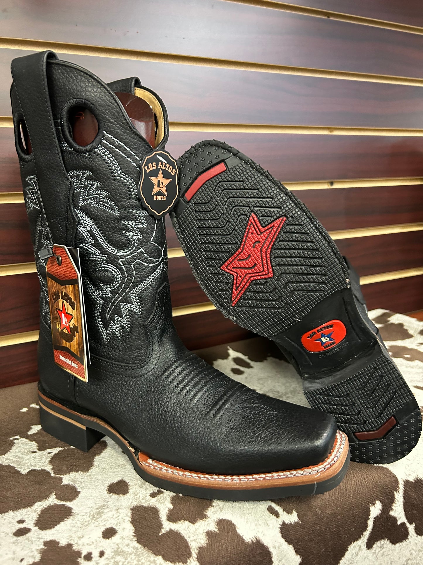 Los Altos Black Boot