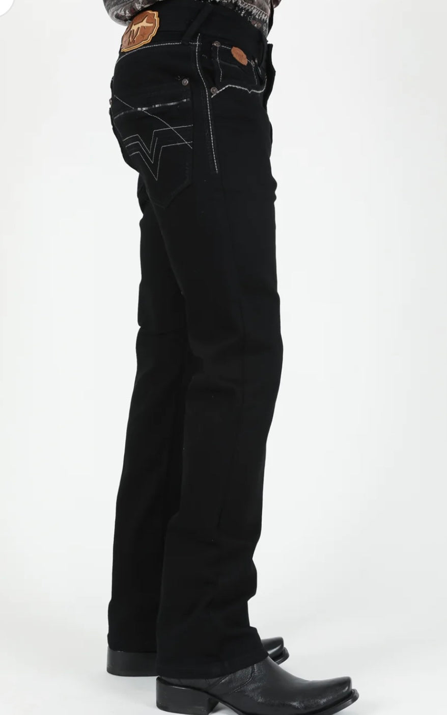 Platini Black Bootcut Jeans