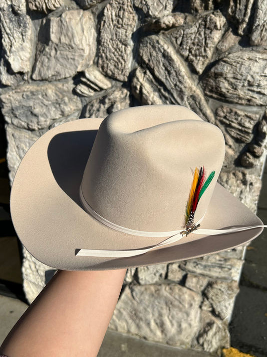 Texana Twinstone 6X Estilo Fantasma Color Silverbelly