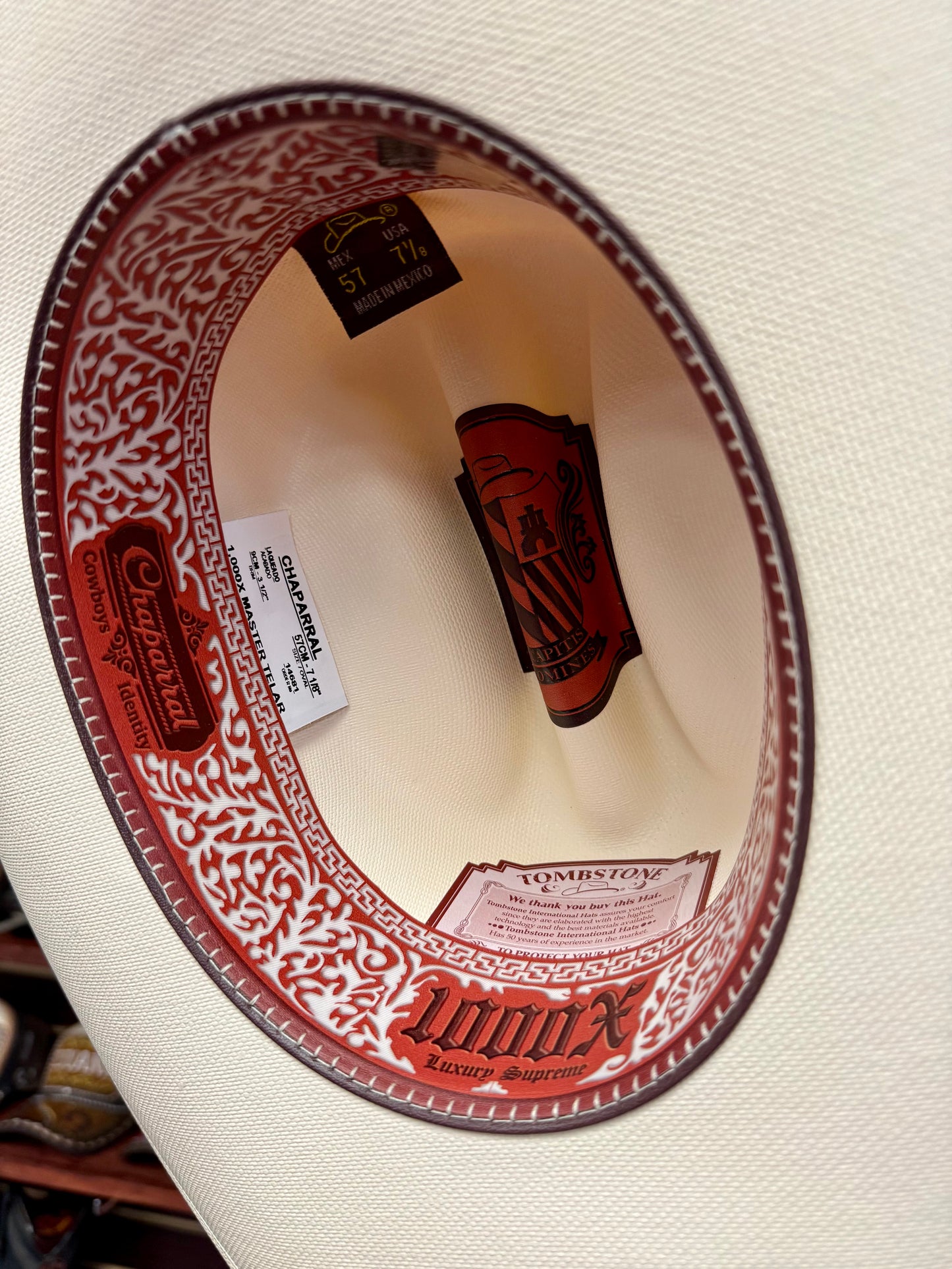 Sombrero Tombstone 1000x Chaparral Estilo Sinaloa