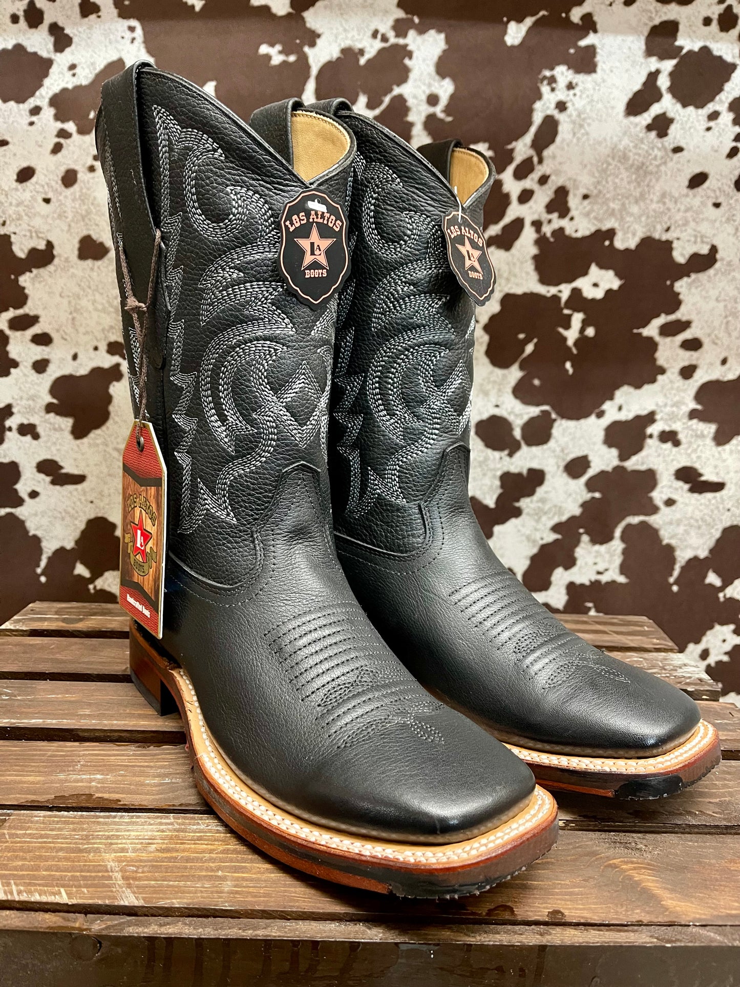 Los Altos Rodeo Square Wide Toe Boot