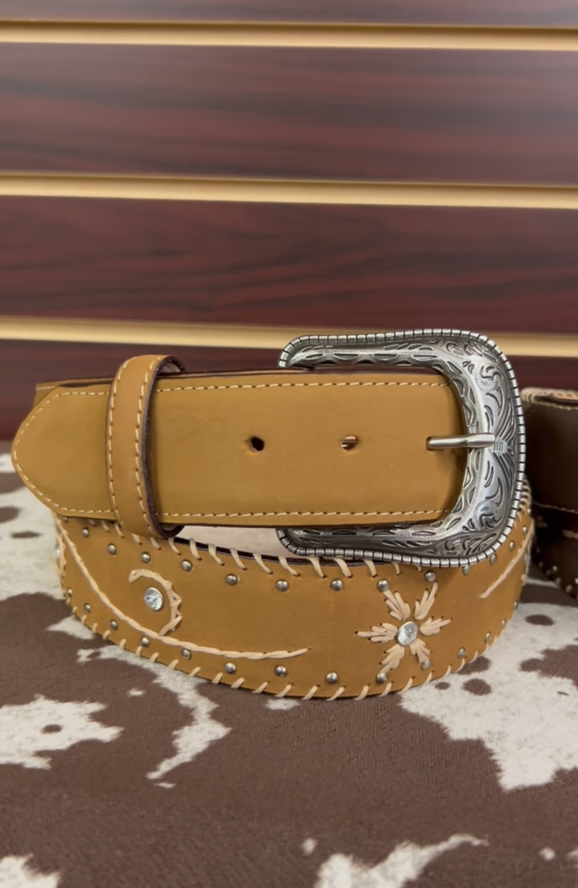 Lacey Women’s Belt (Honey)