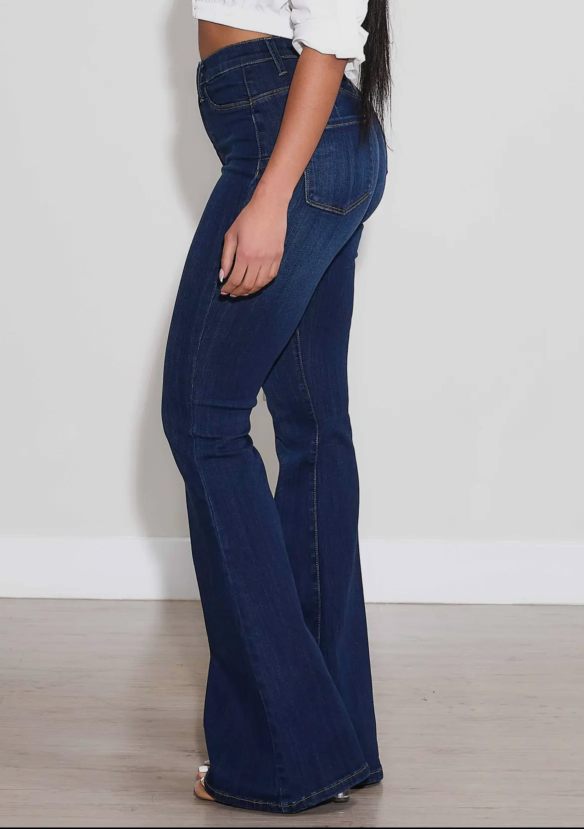 Flare Jeans (Dark Stone)