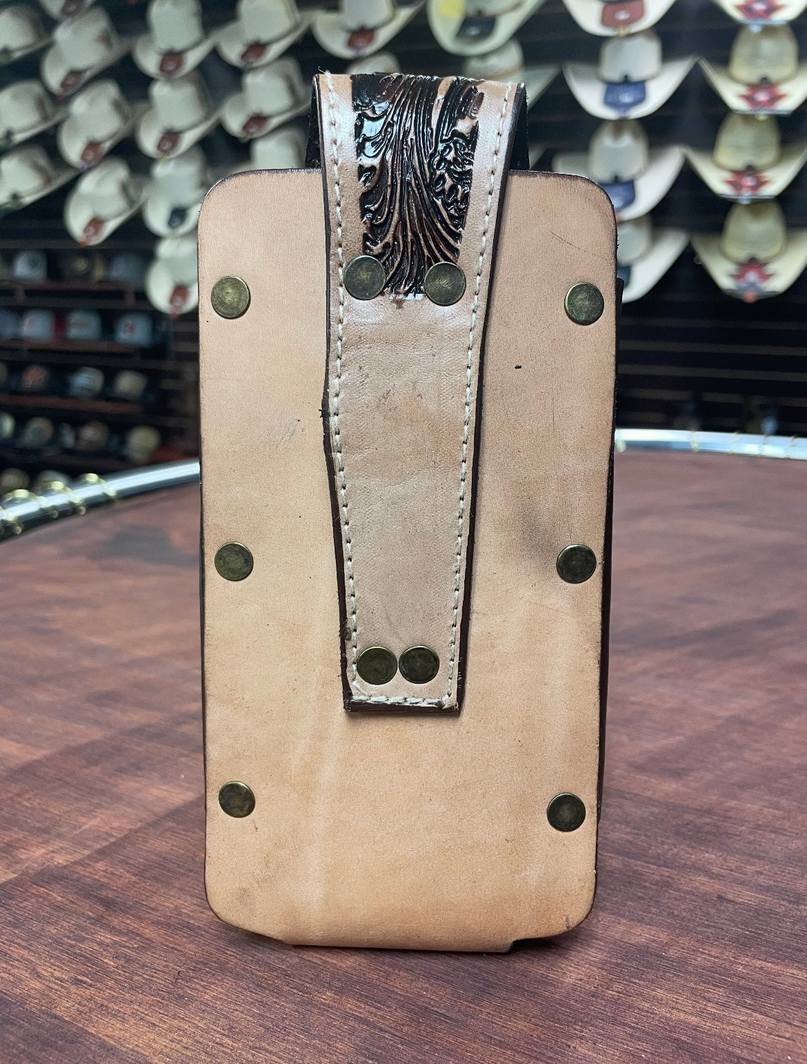 Horse Engraved Phone Holster