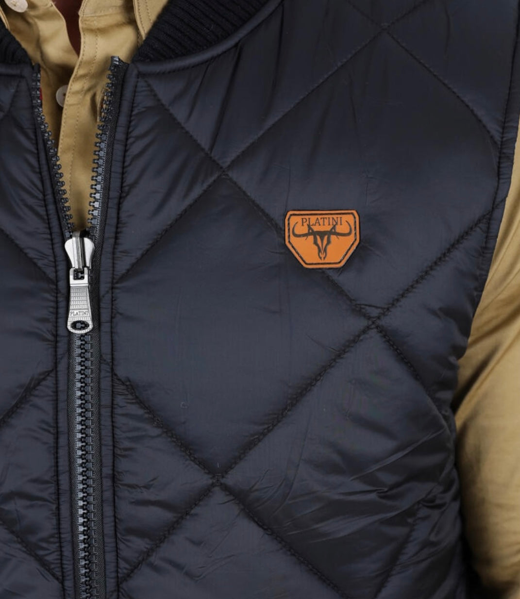 Black Insulated Reversible Vest