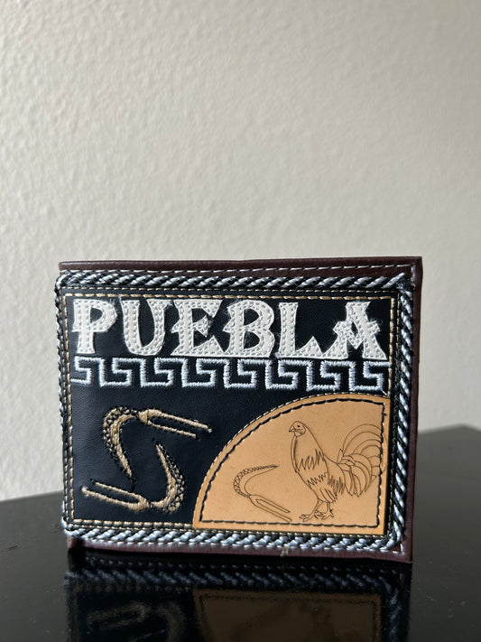 Puebla Embroidered Wallet