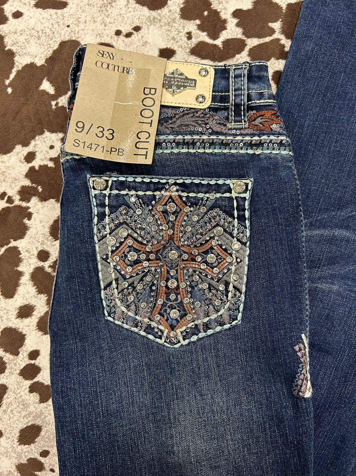 Bling Cross Women’s Bootcut Jean