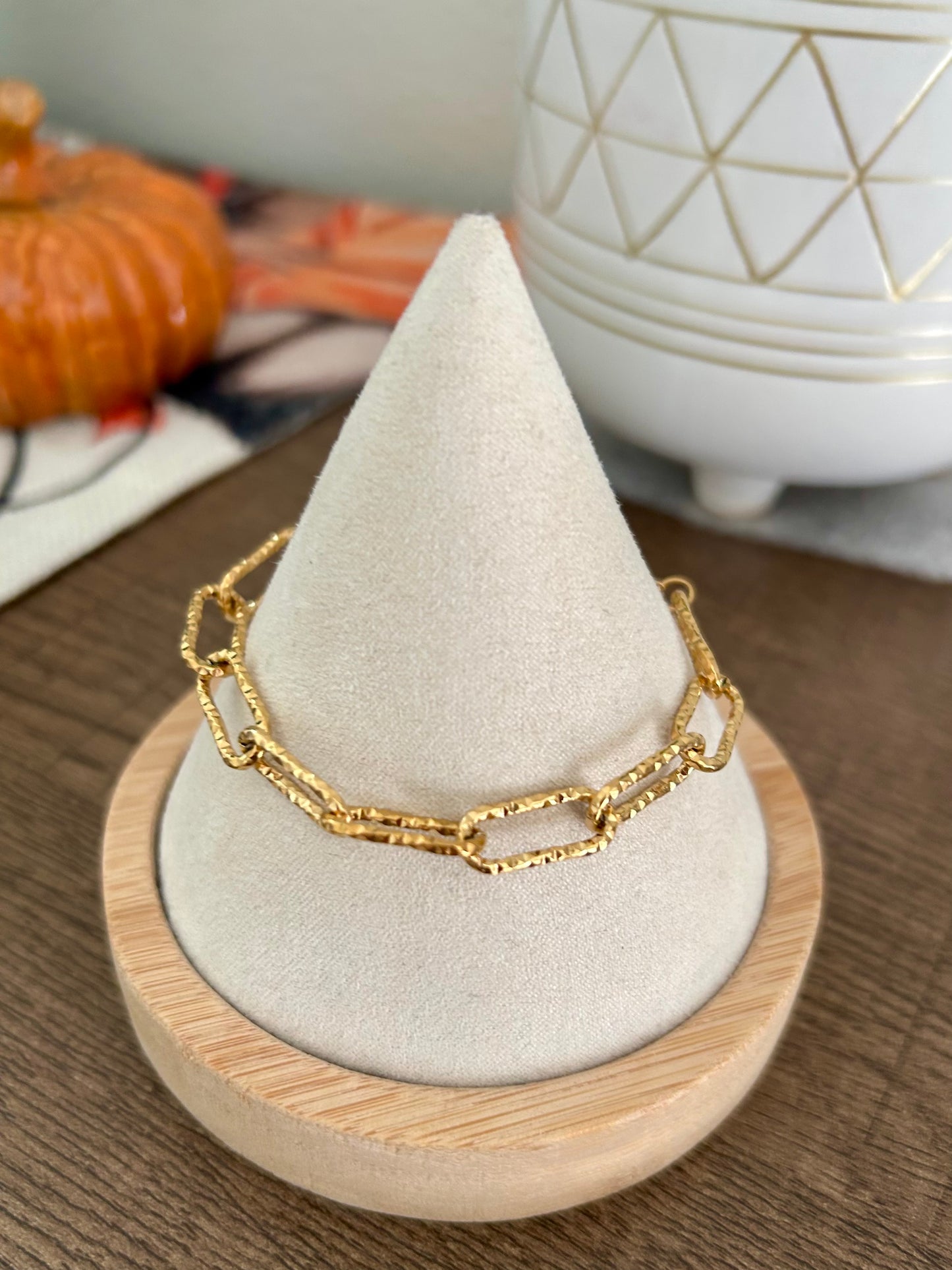 Gold Link Bracelet
