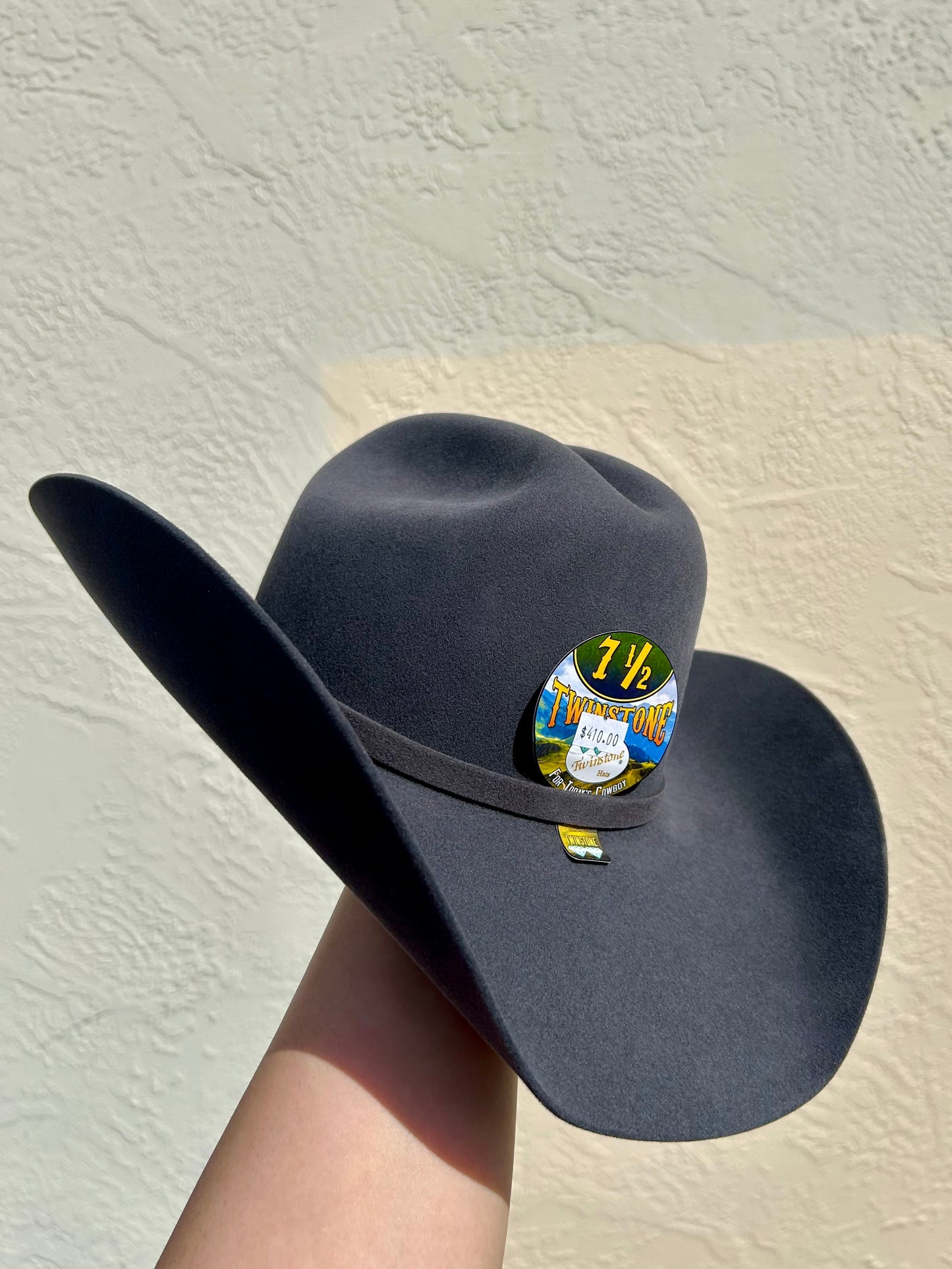 Texana Twinstone 6X Cattleman Texas (Charcol)